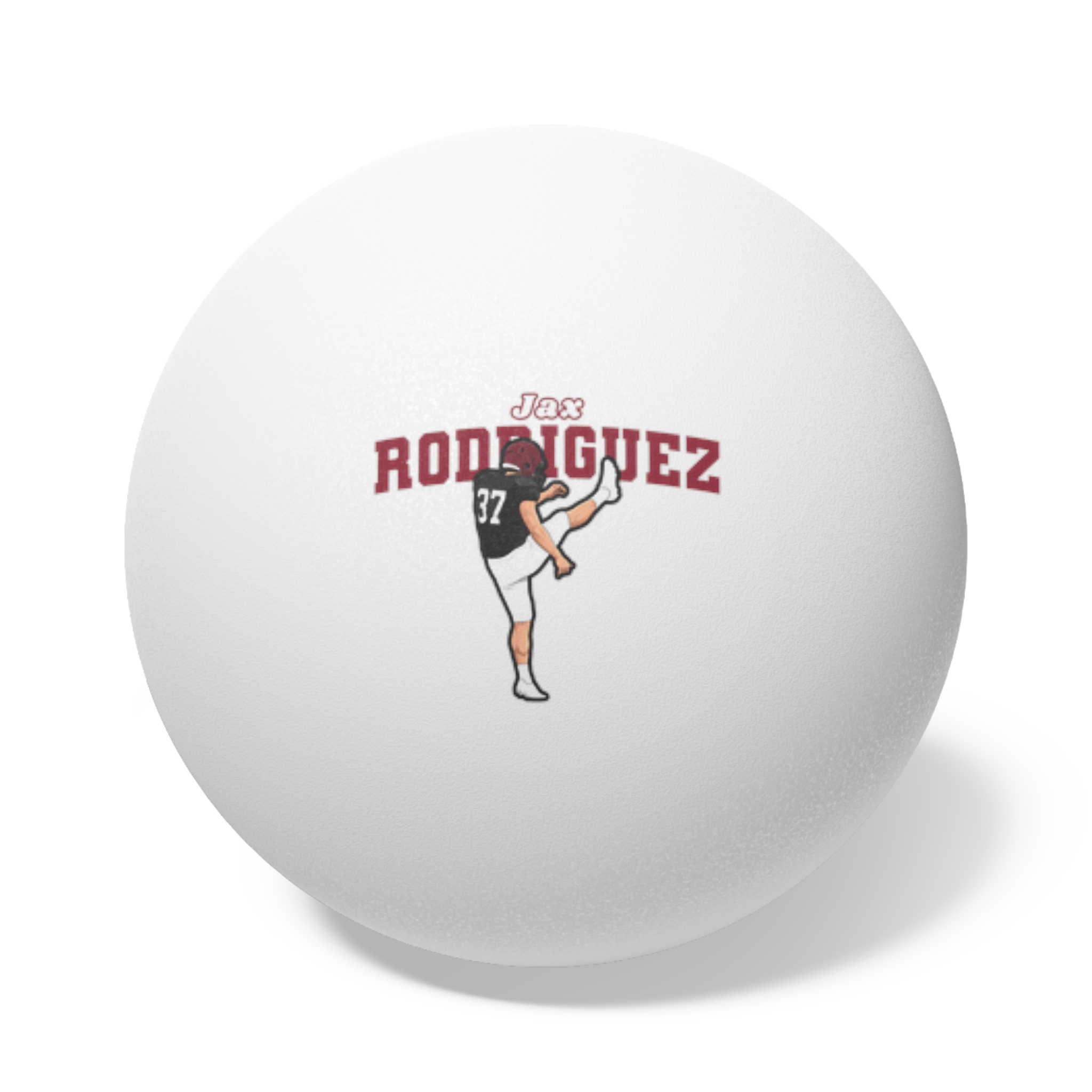 Ping Pong Balls, 6 pcs — character_name_arch in White