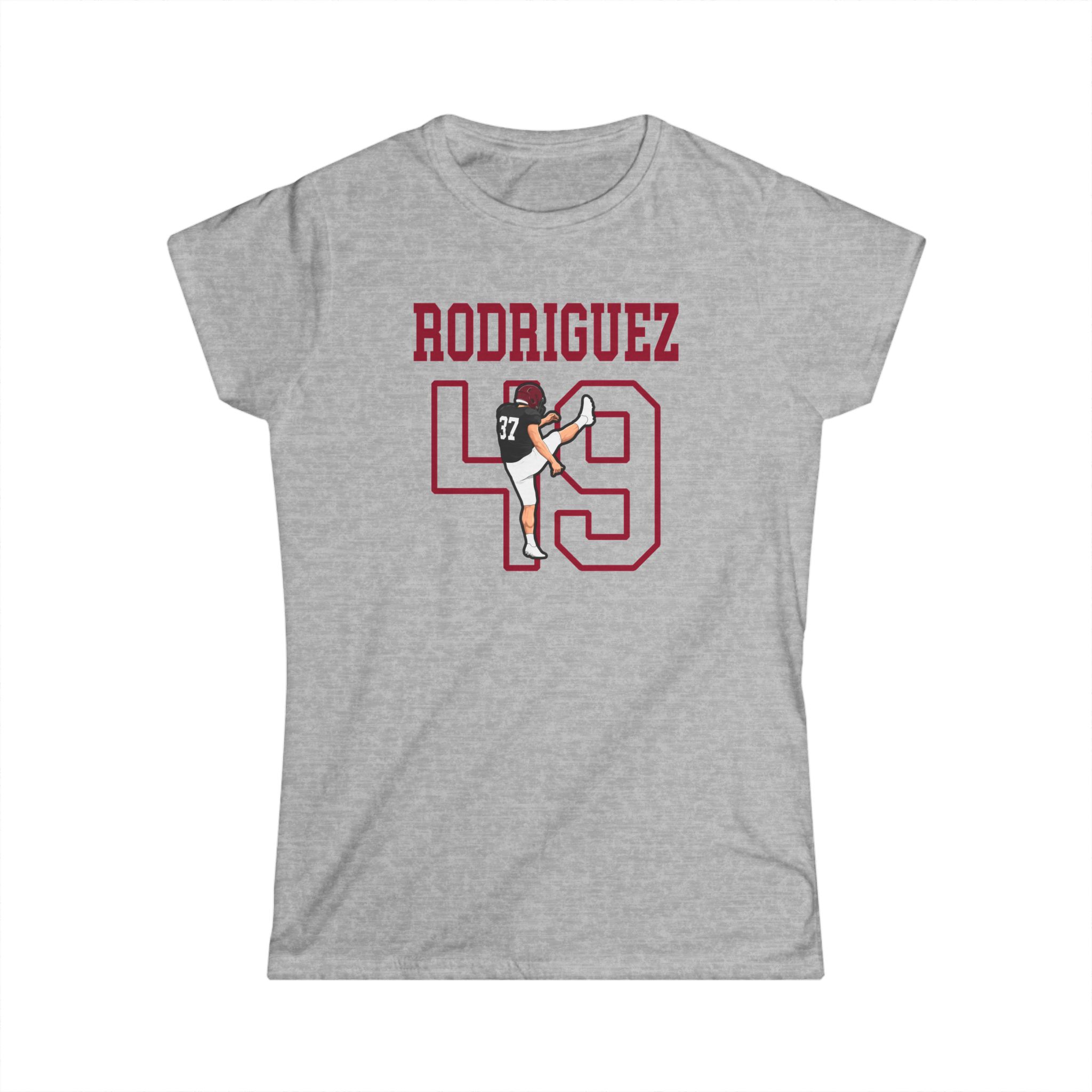 Women's Softstyle Tee — character_shirsey in Grey