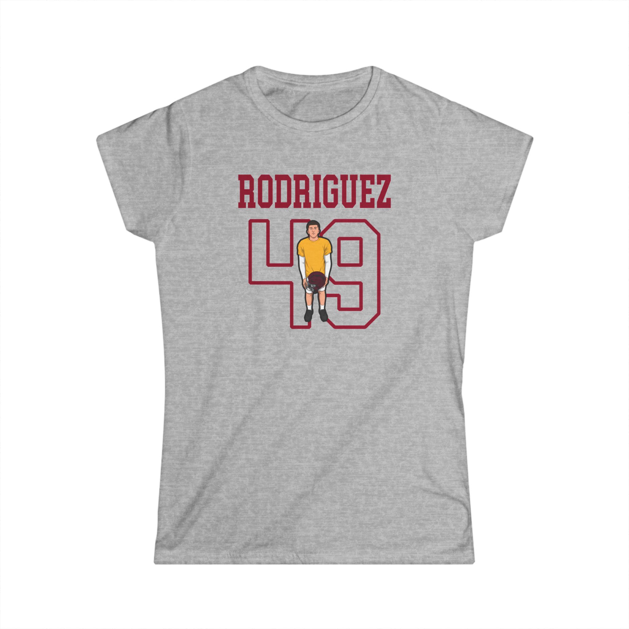 Women's Softstyle Tee — character_shirsey in Grey