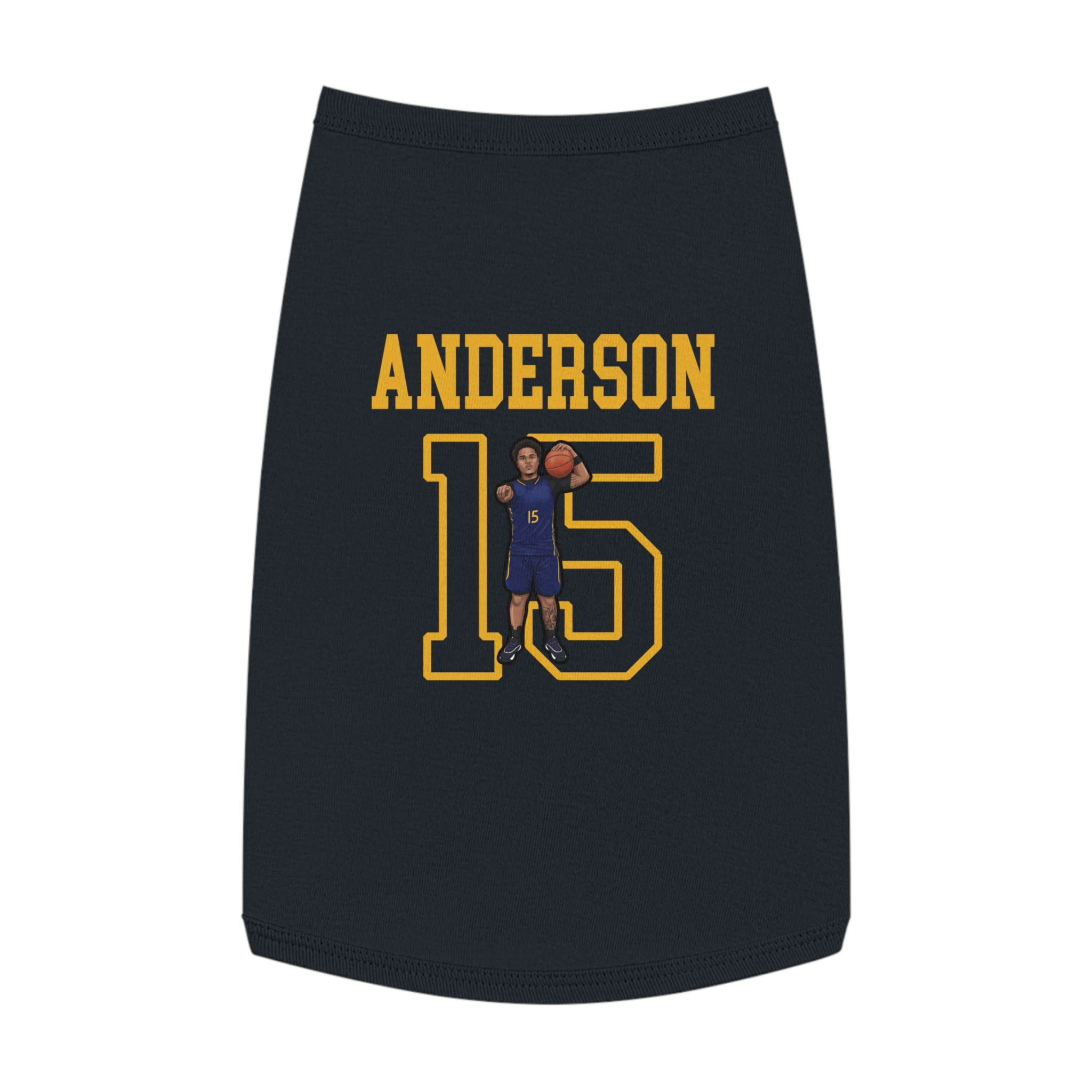 Pet Tank Top — character_shirsey in Black