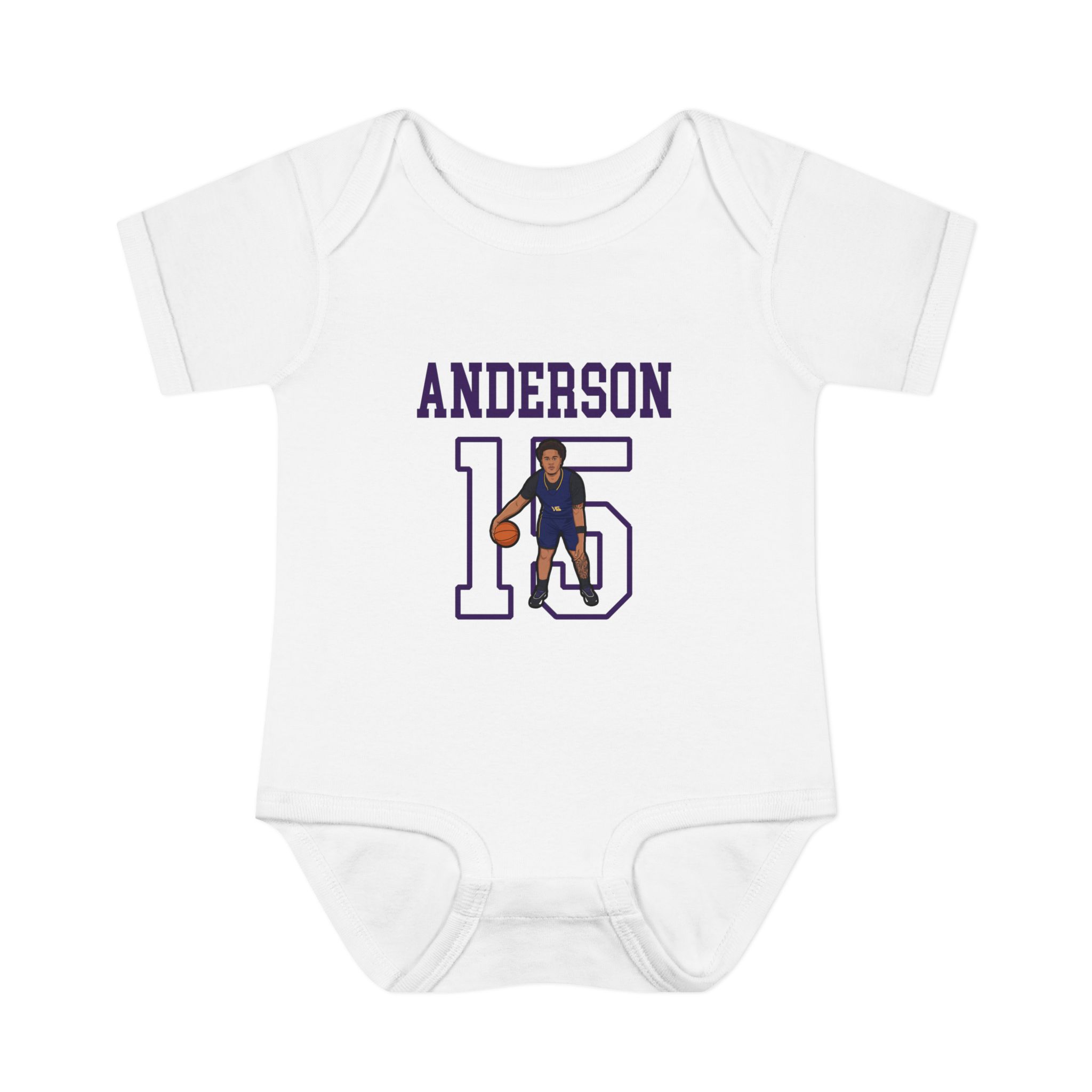 Baby Onesie — character_shirsey in White