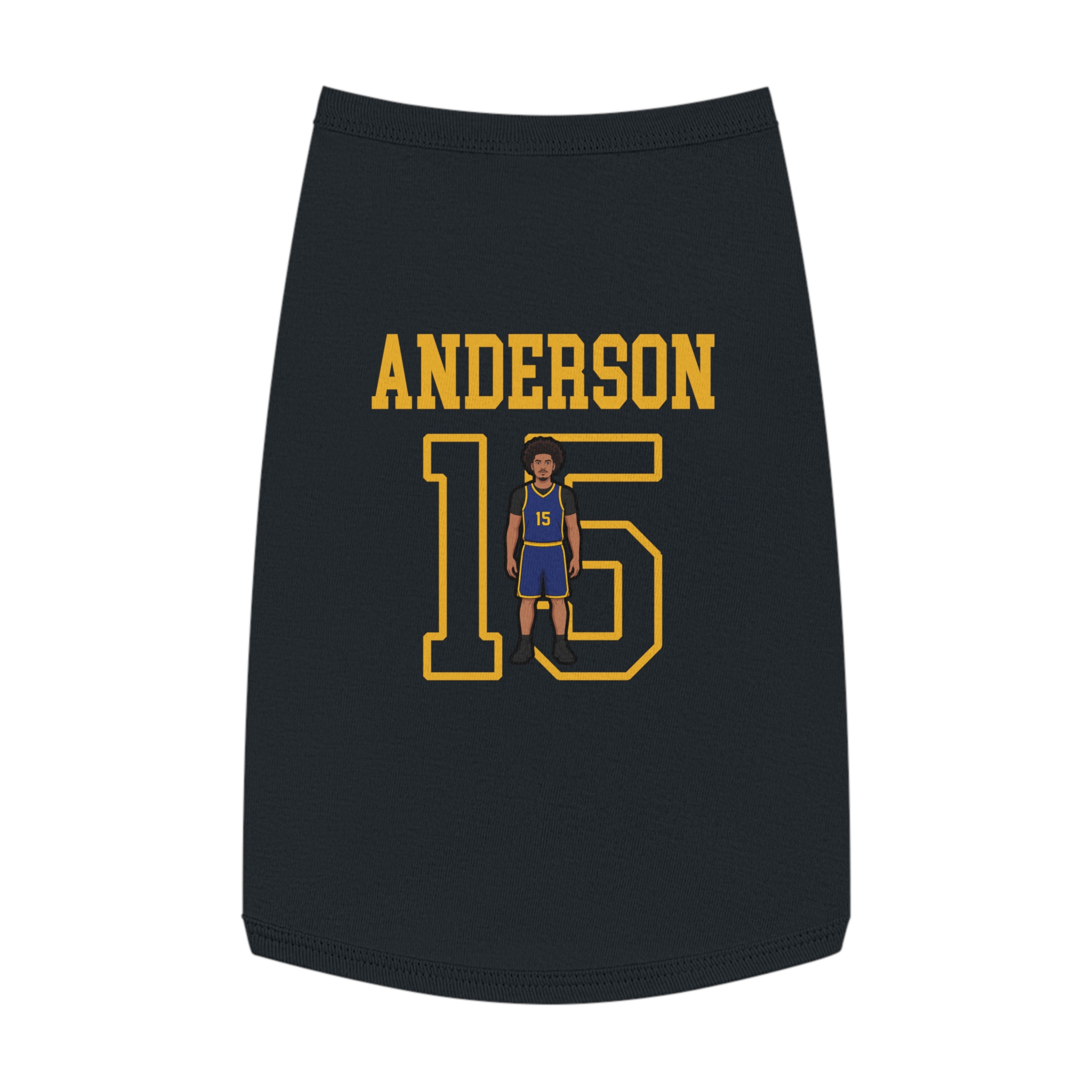 Pet Tank Top — character_shirsey in Black
