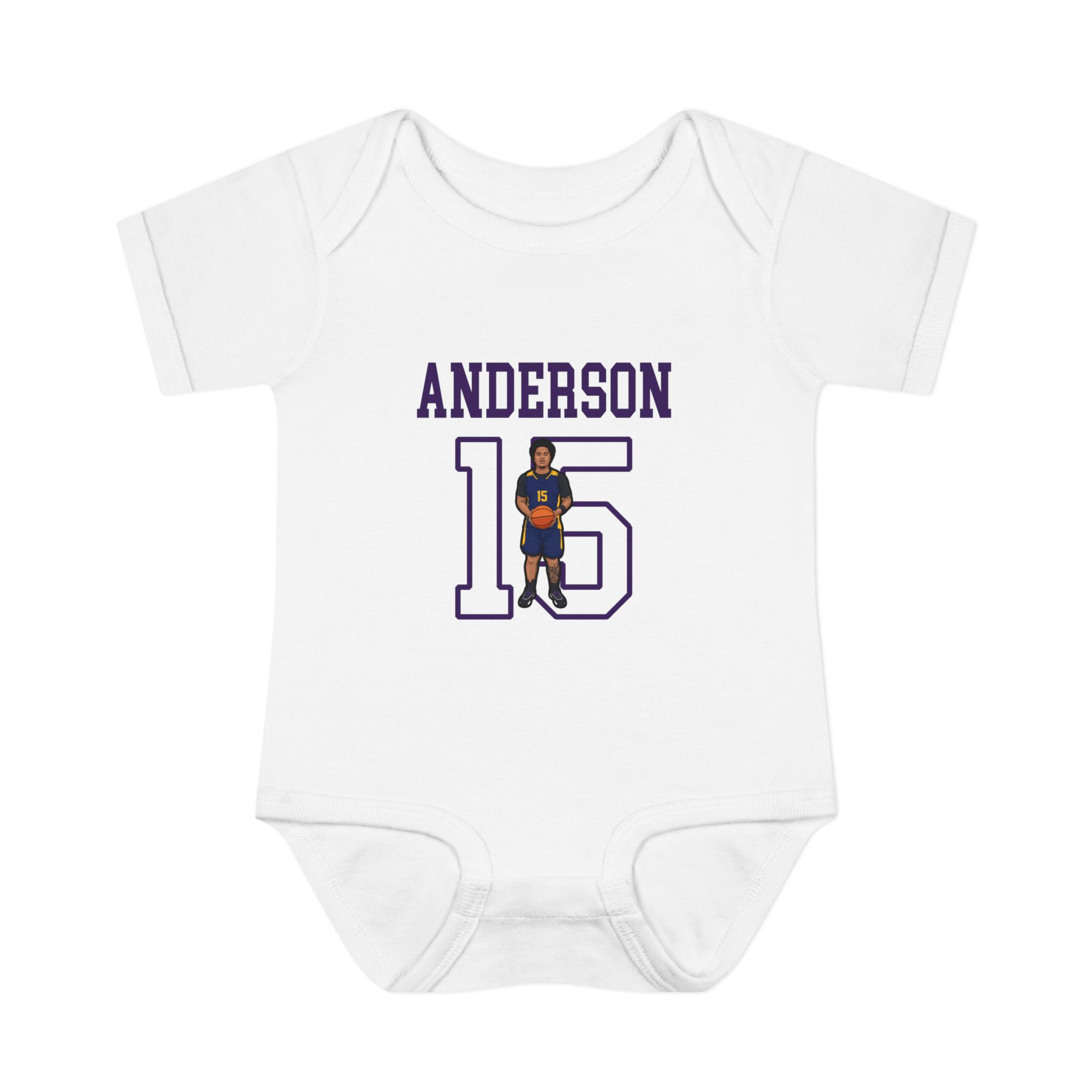 Baby Onesie — character_shirsey in White