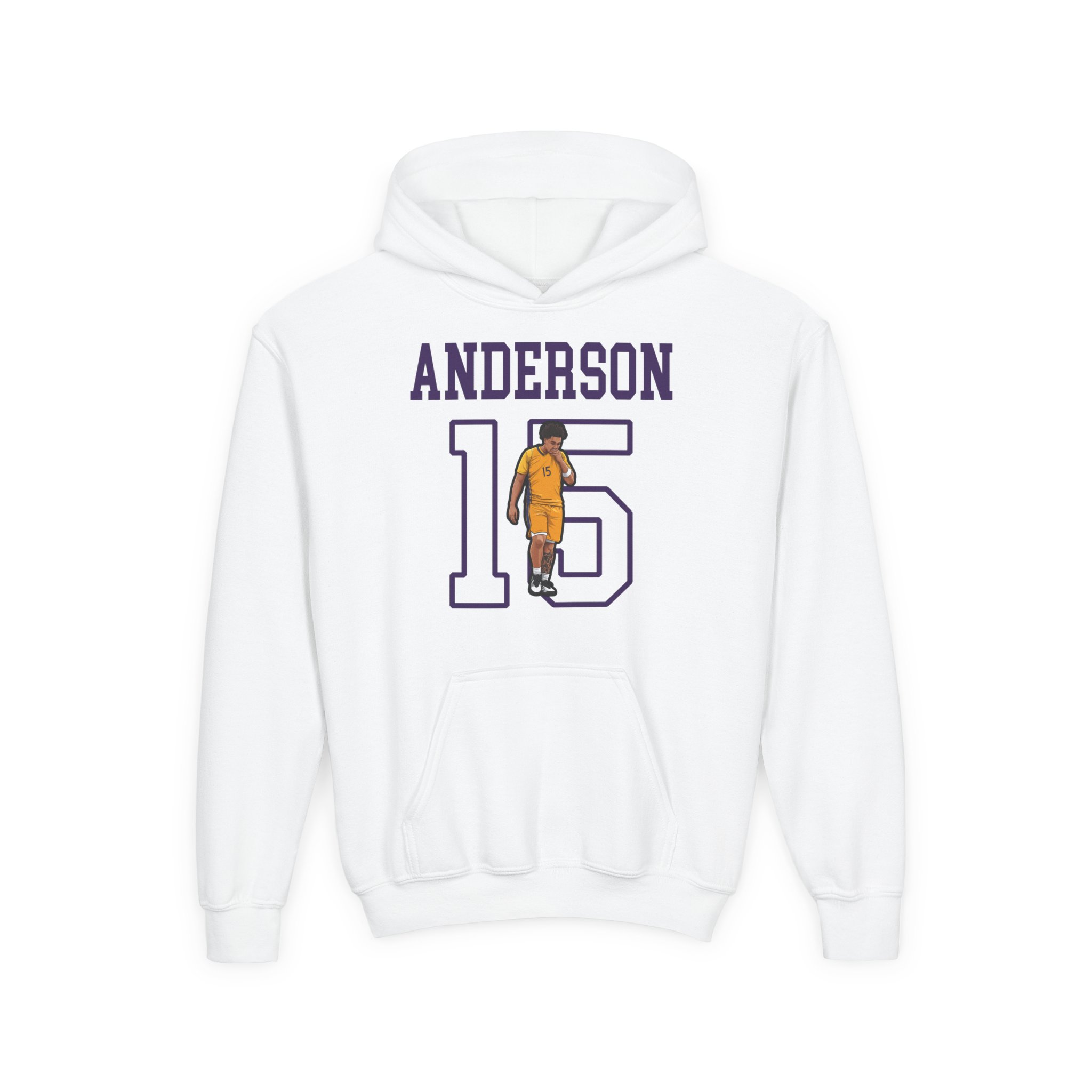 Youth Hoodie — character_shirsey in White