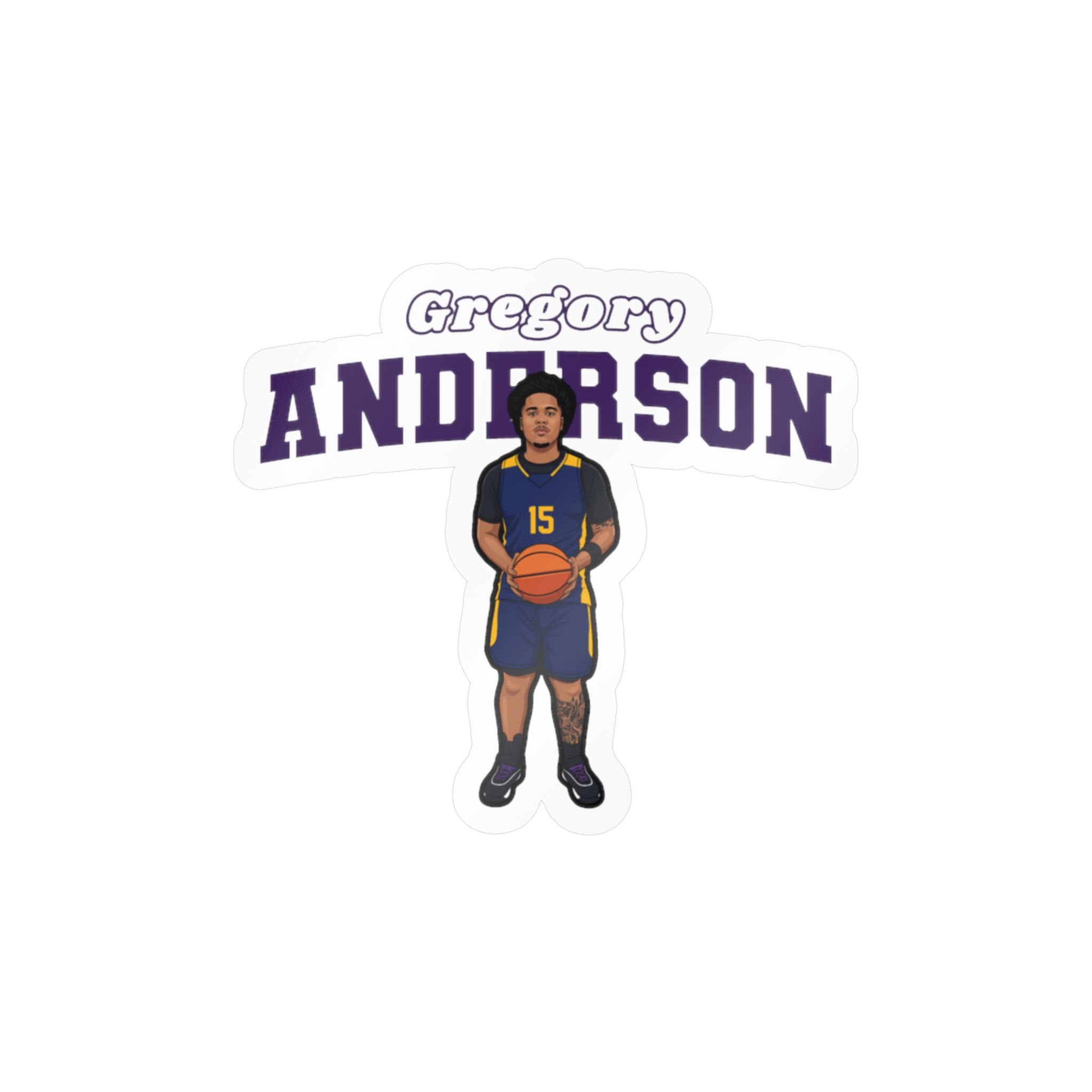 Vinyl Sticker — character_name_arch in Classic