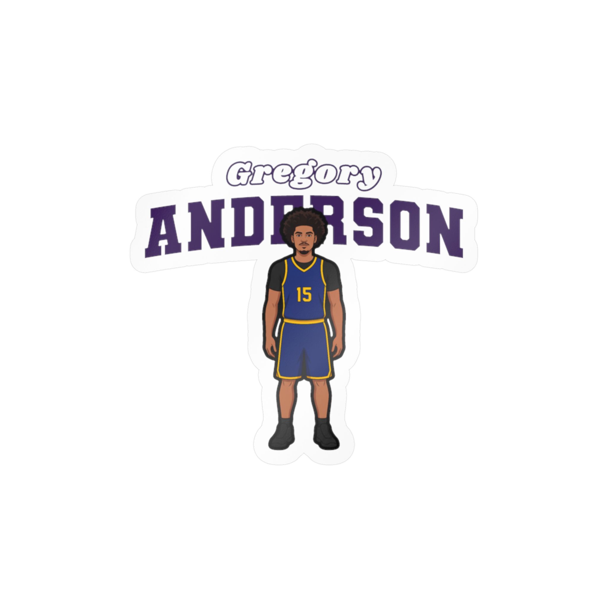 Vinyl Sticker — character_name_arch in Classic