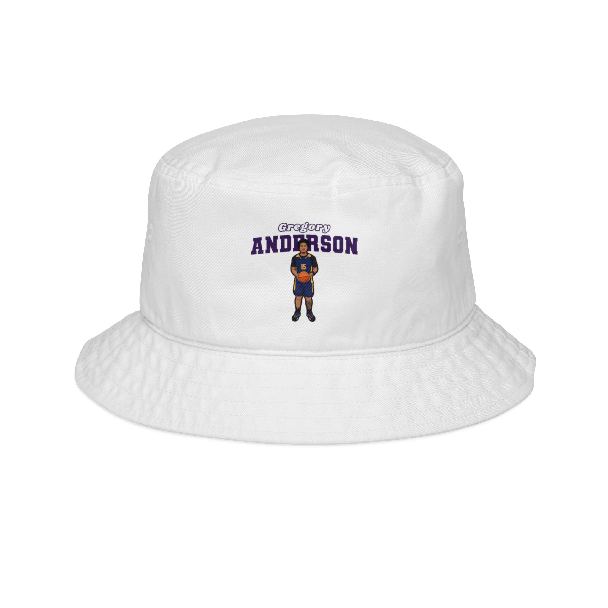 Bucket Hat — character_name_arch in White