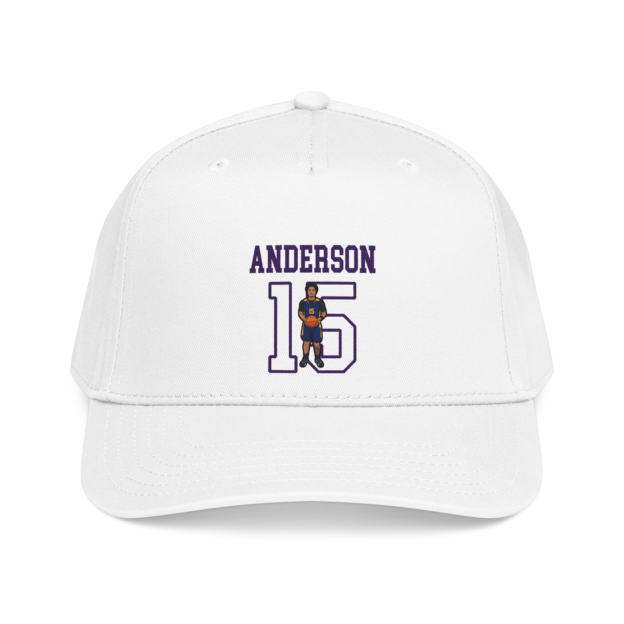 Baseball Cap — character_shirsey in White