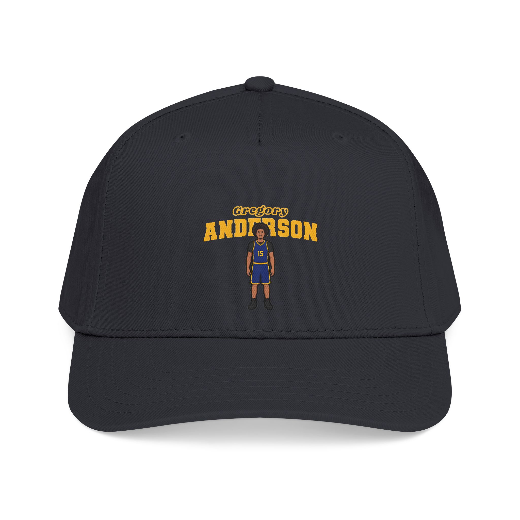 Baseball Cap — character_name_arch in Black