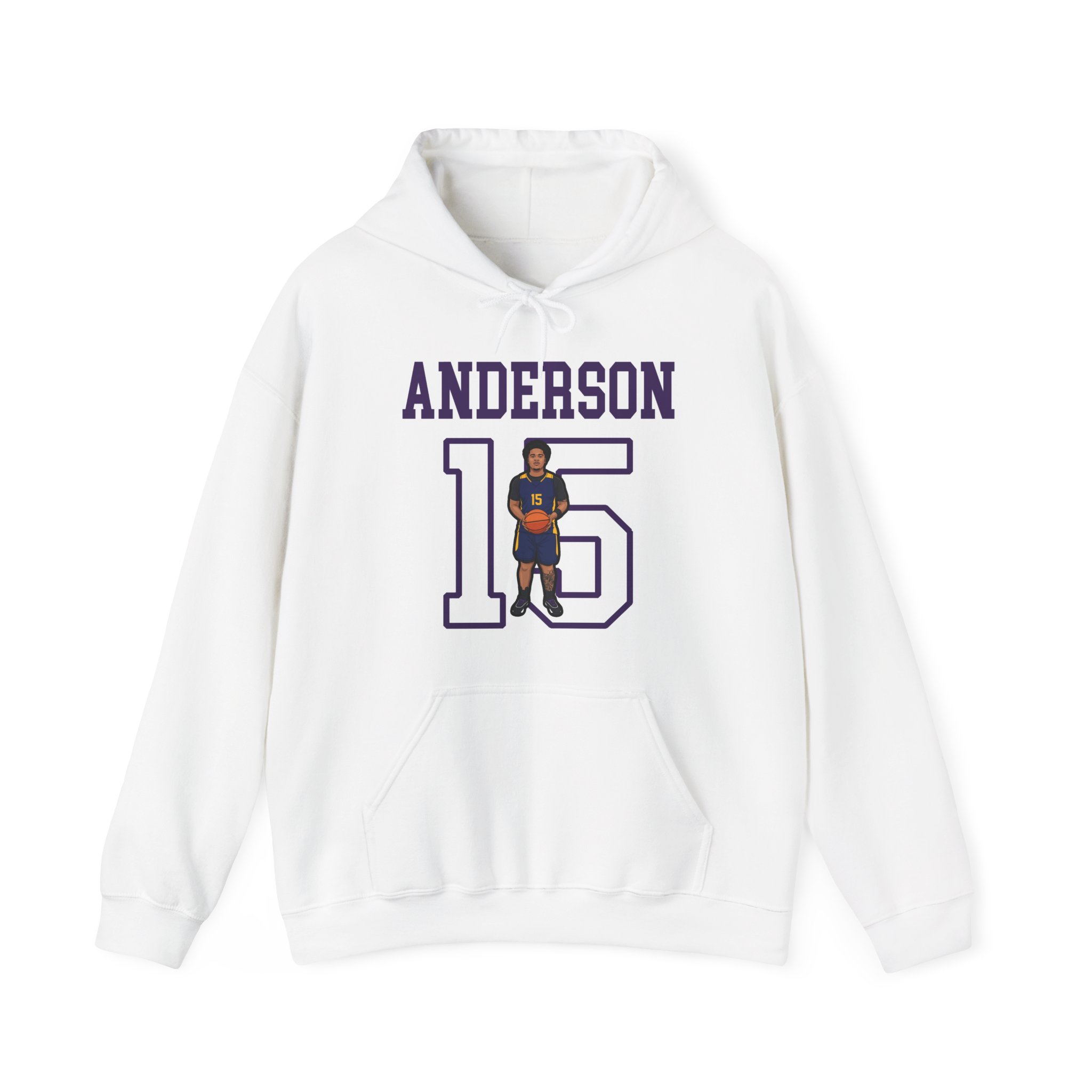 Hoodie — character_shirsey in White