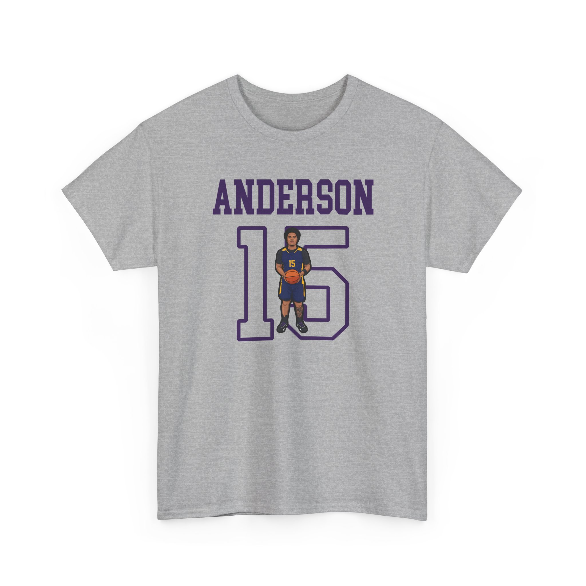 Tee — character_shirsey in Grey