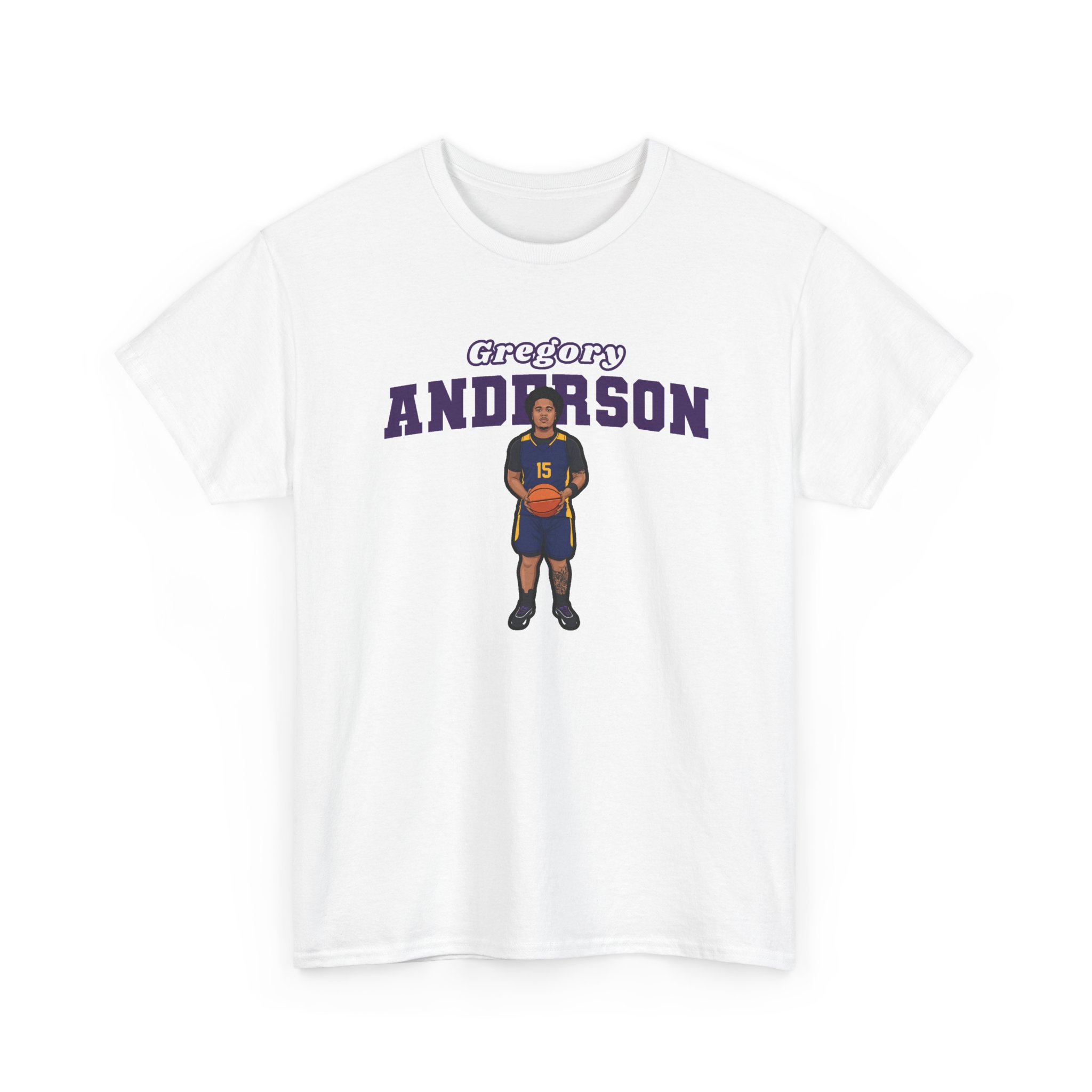 Tee — character_name_arch in White
