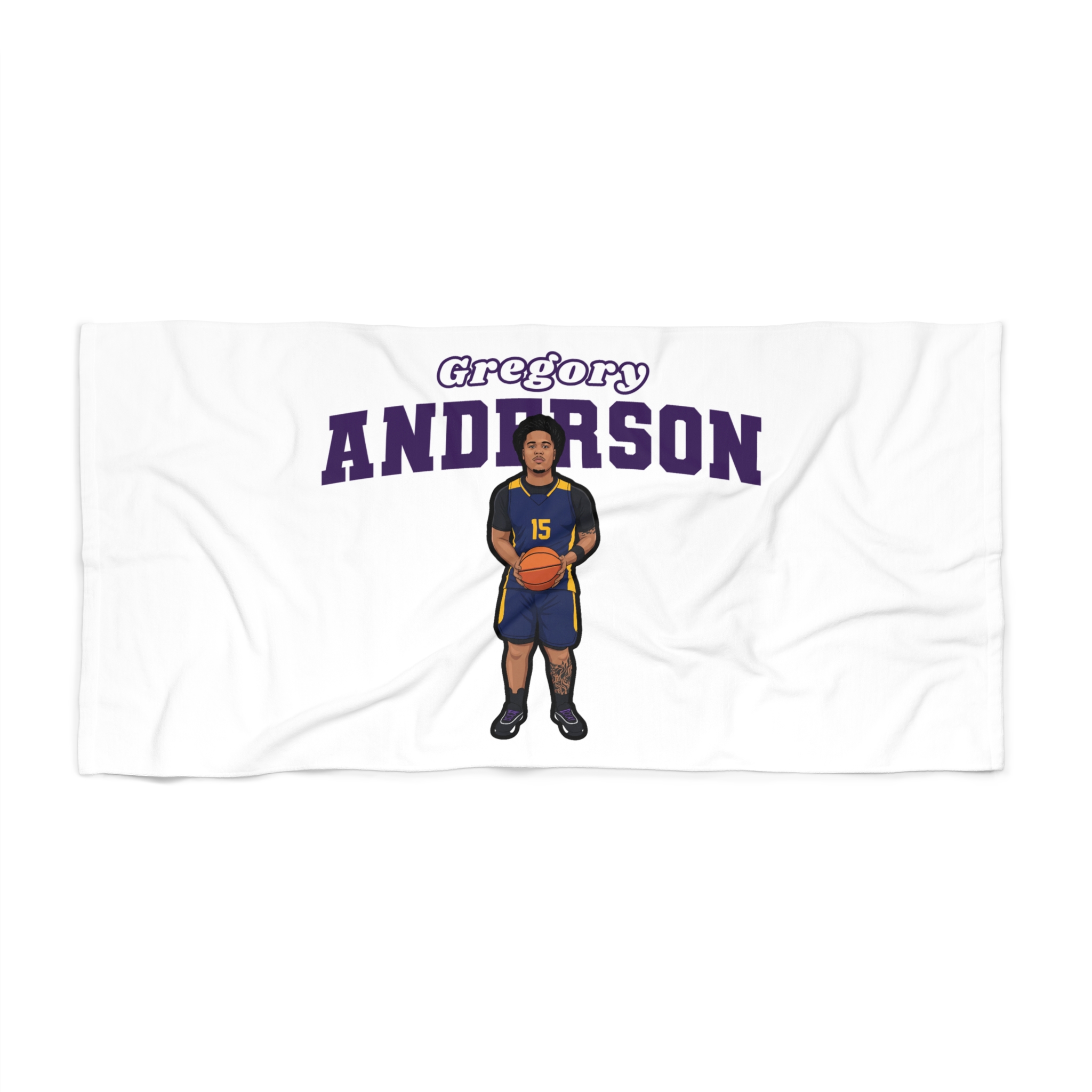 Beach Towel — character_name_arch in Classic
