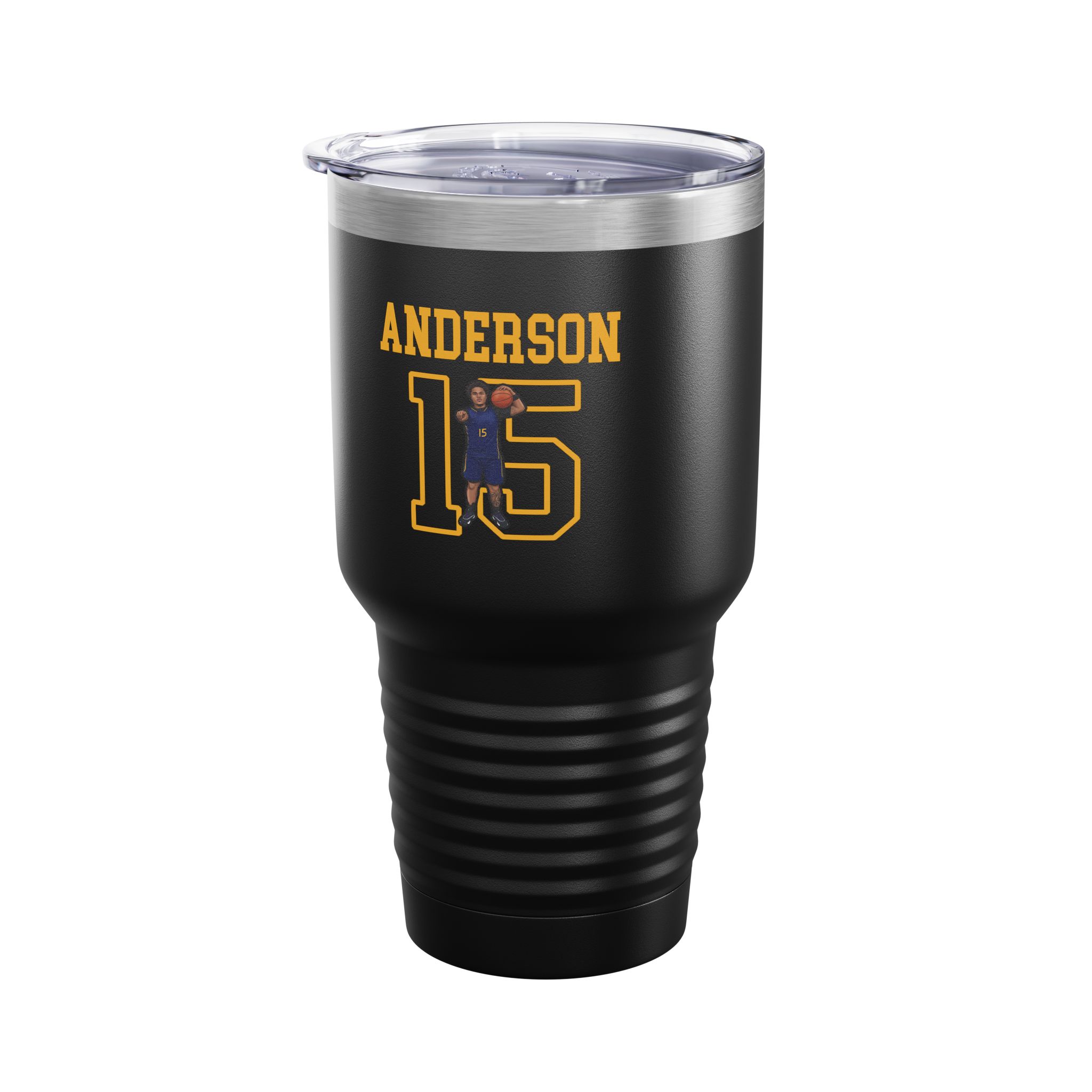 30oz Tumbler — character_shirsey in Black