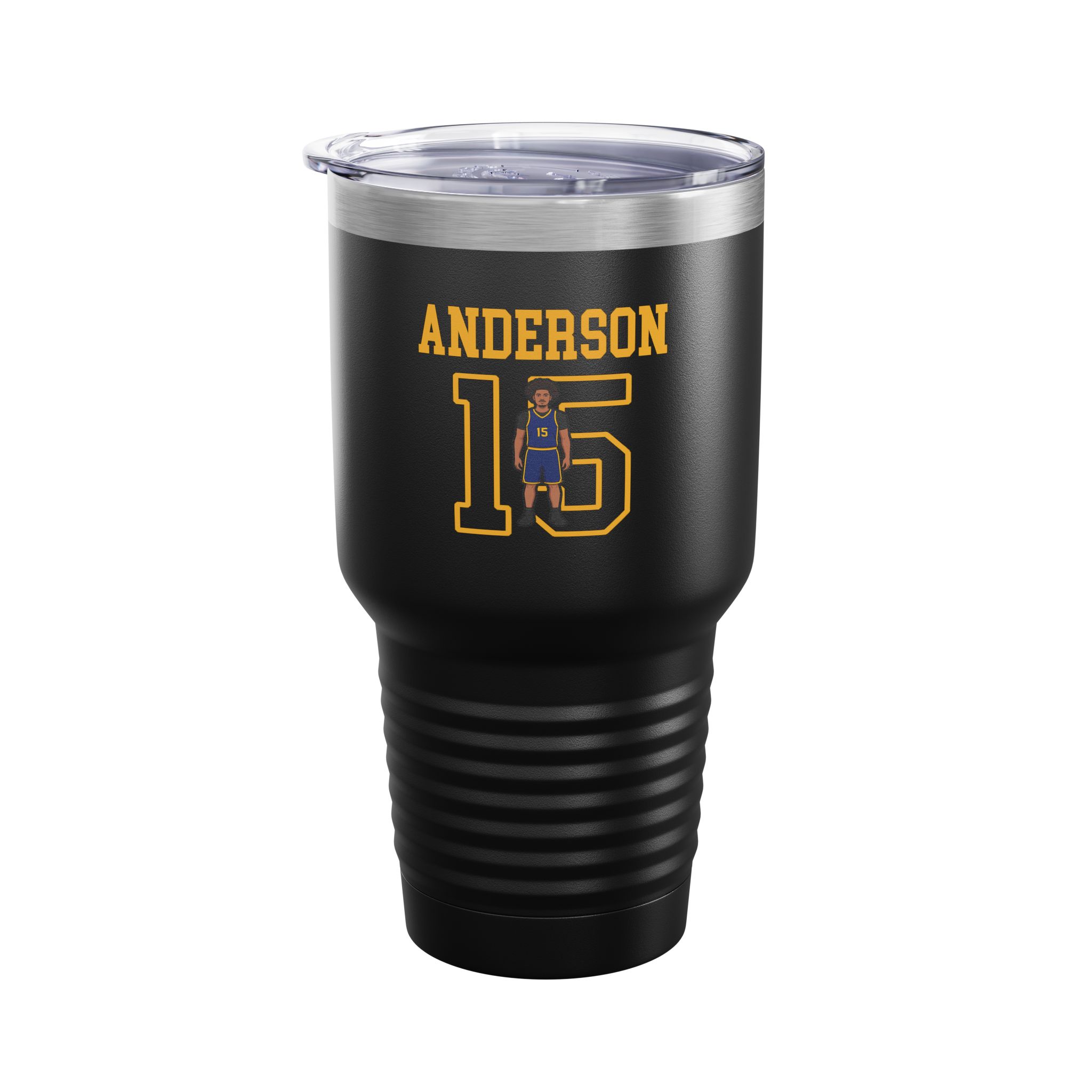 30oz Tumbler — character_shirsey in Black
