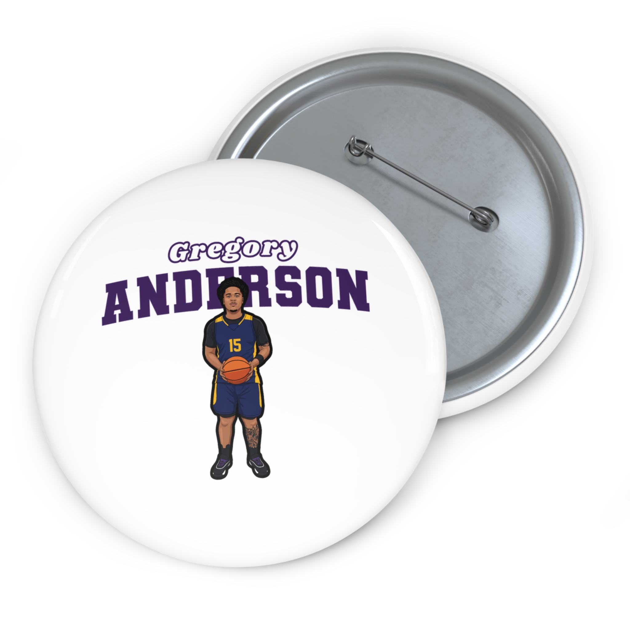 Game Day Pin — character_name_arch in Classic