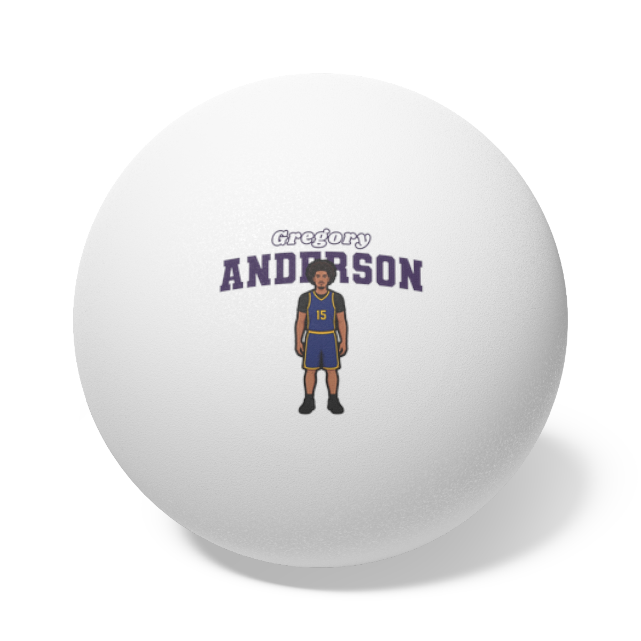 Ping Pong Balls, 6 pcs — character_name_arch in White