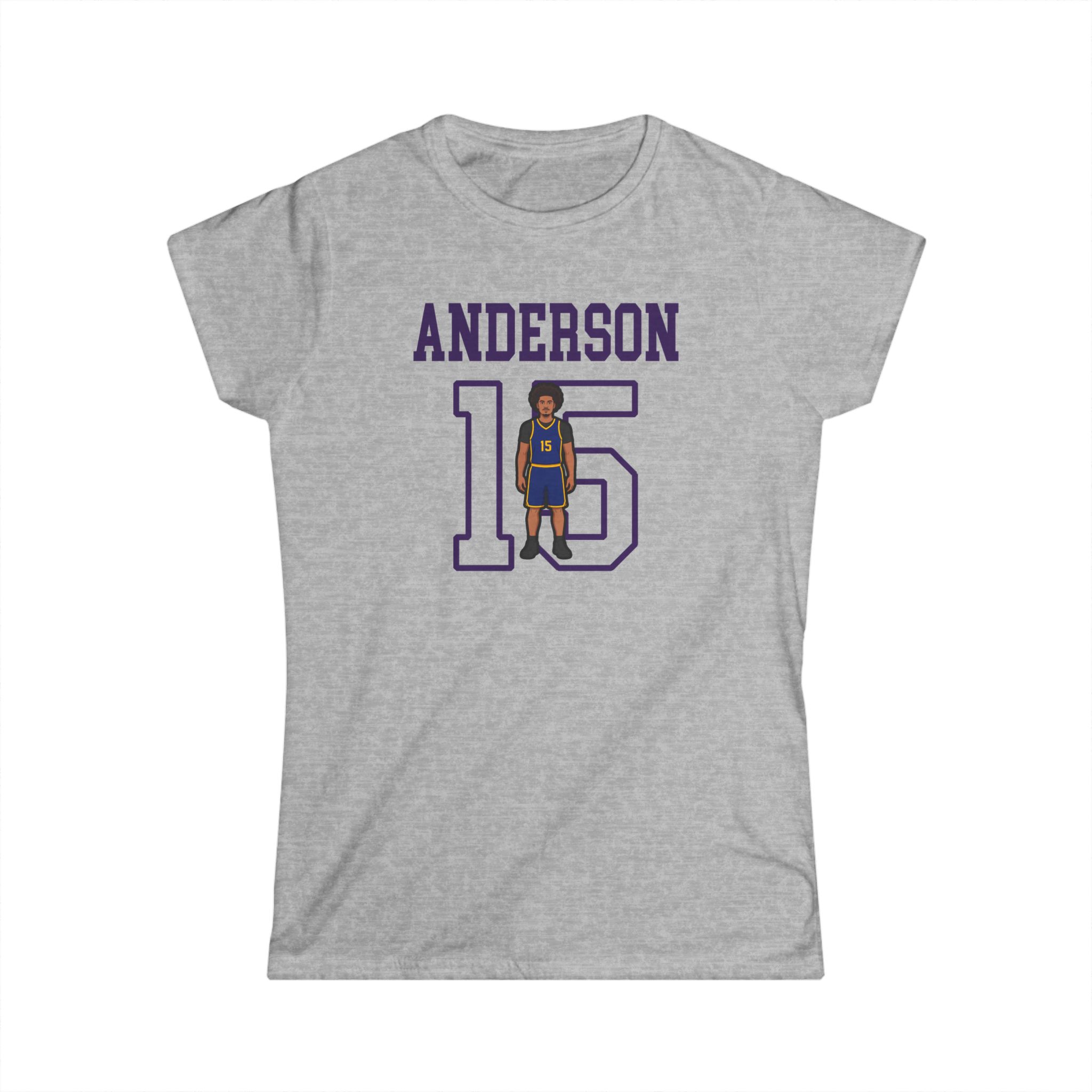 Women's Softstyle Tee — character_shirsey in Grey