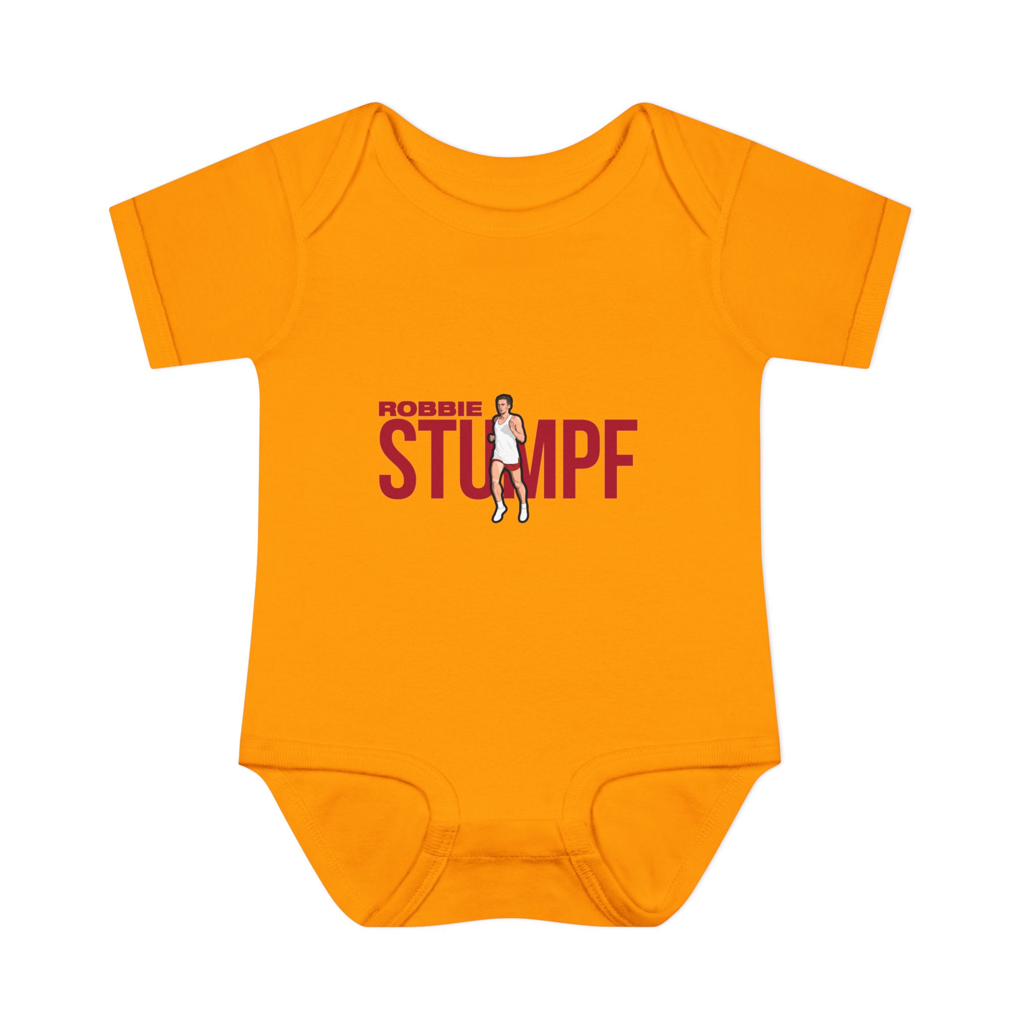Baby Onesie — character_player_name in Gold