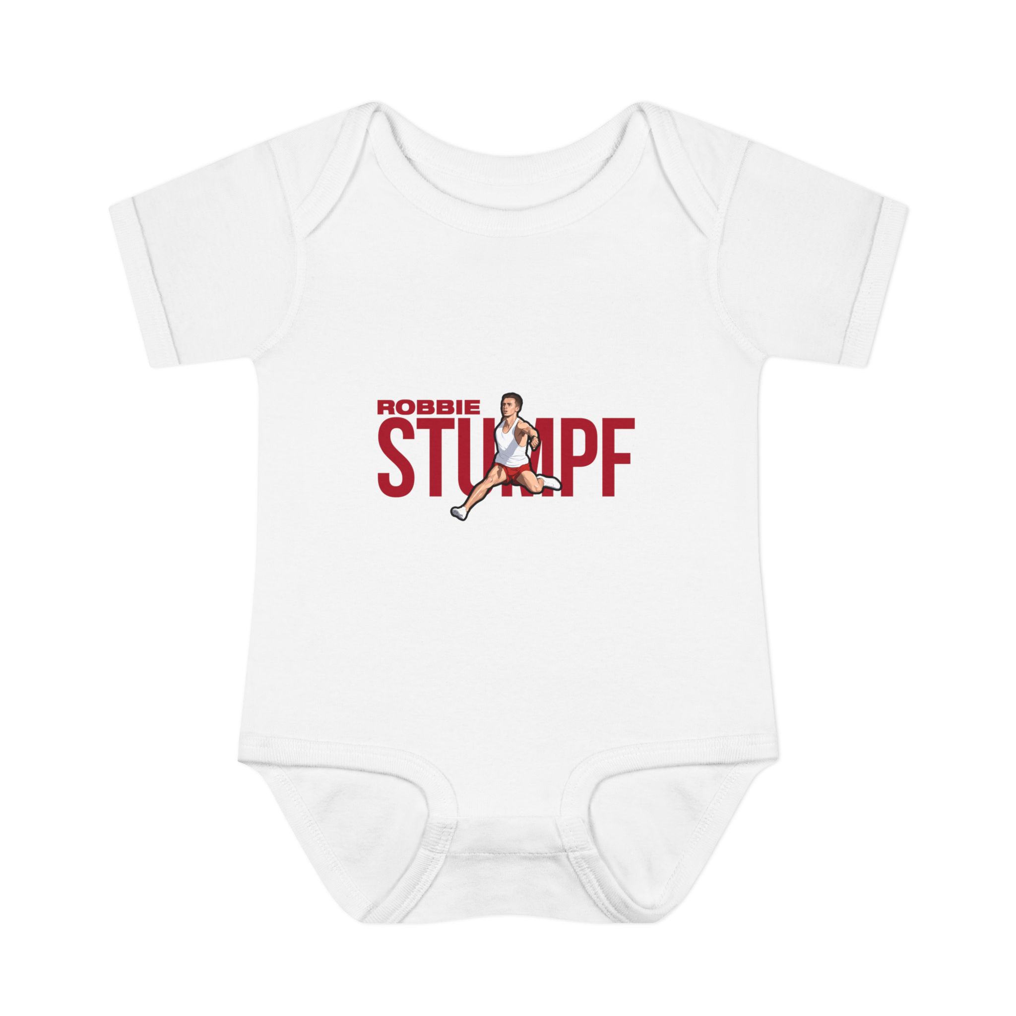 Baby Onesie — character_player_name in White