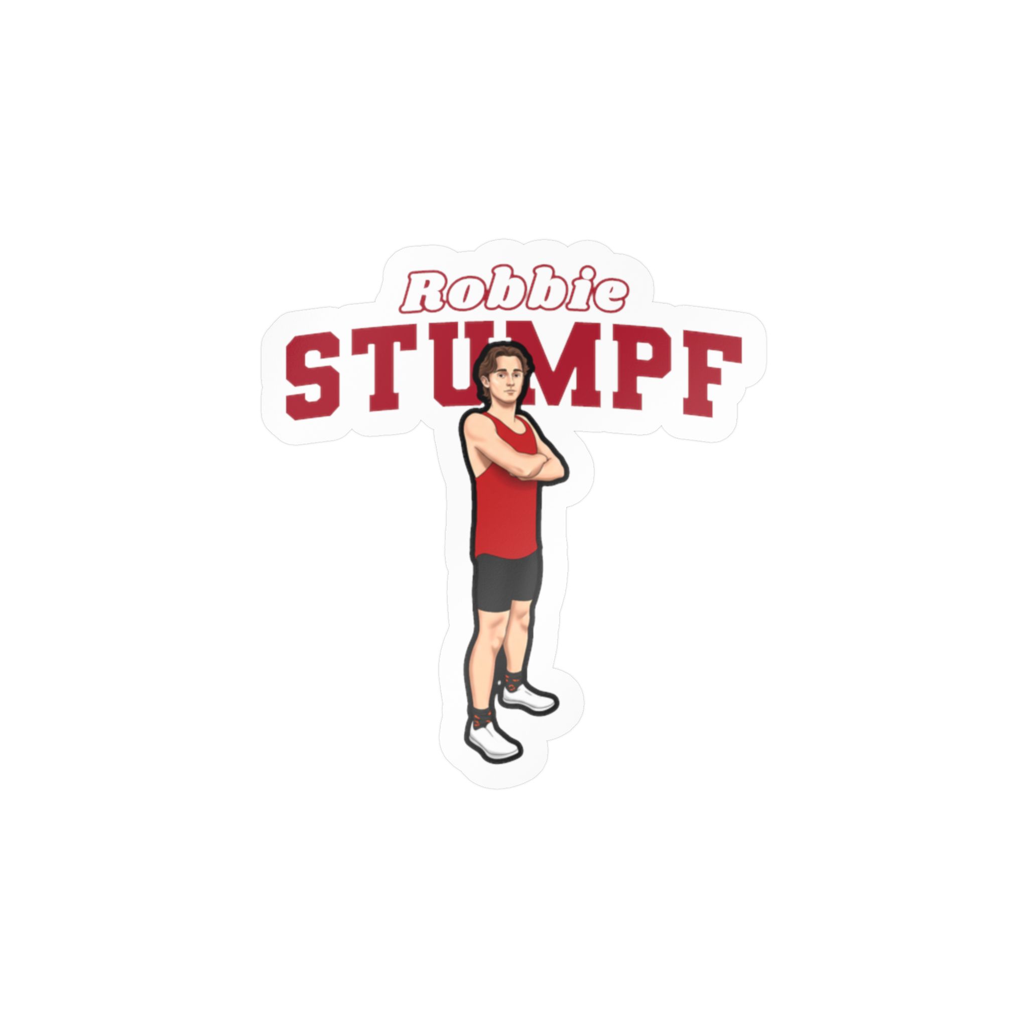 Vinyl Sticker — character_name_arch in Classic