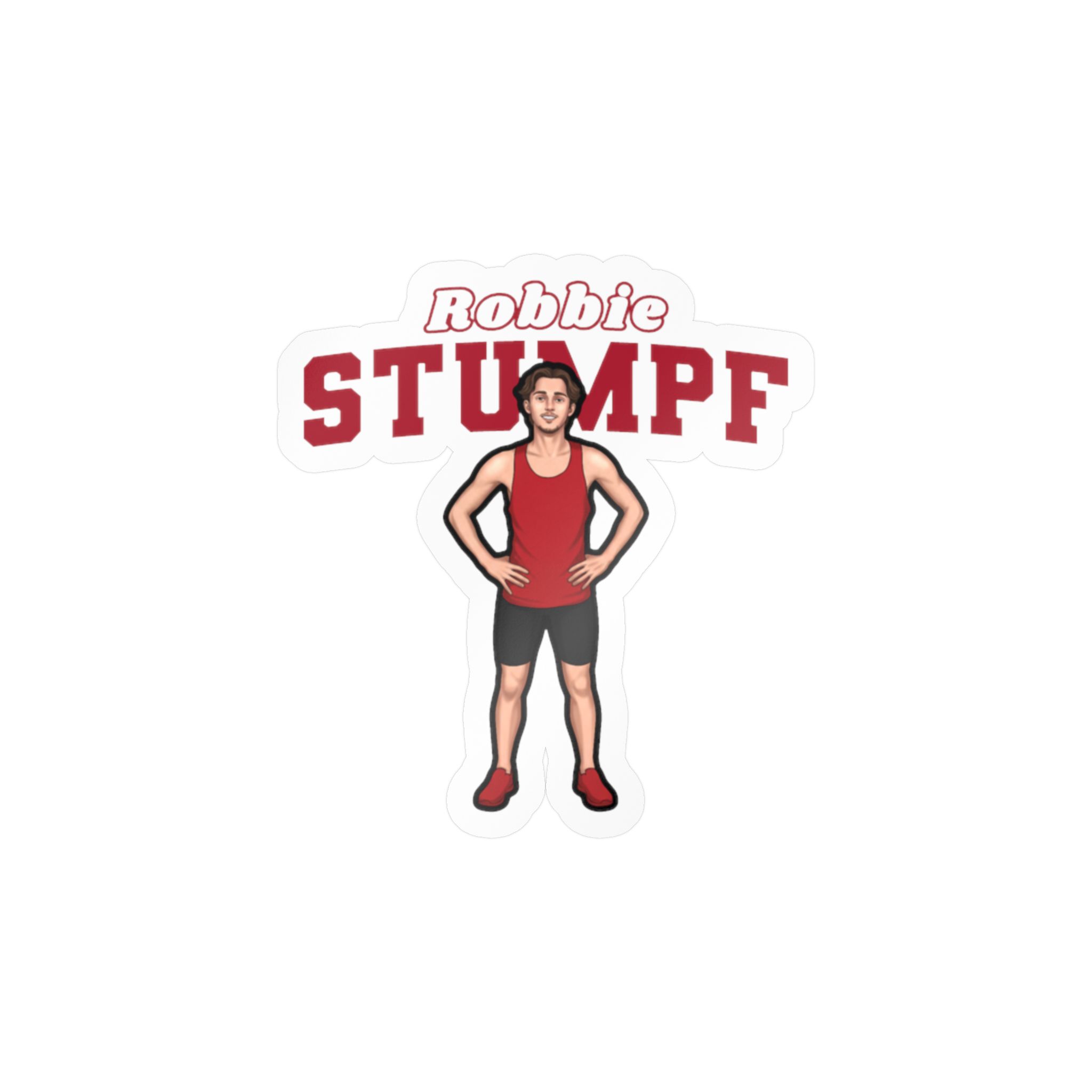 Vinyl Sticker — character_name_arch in Classic