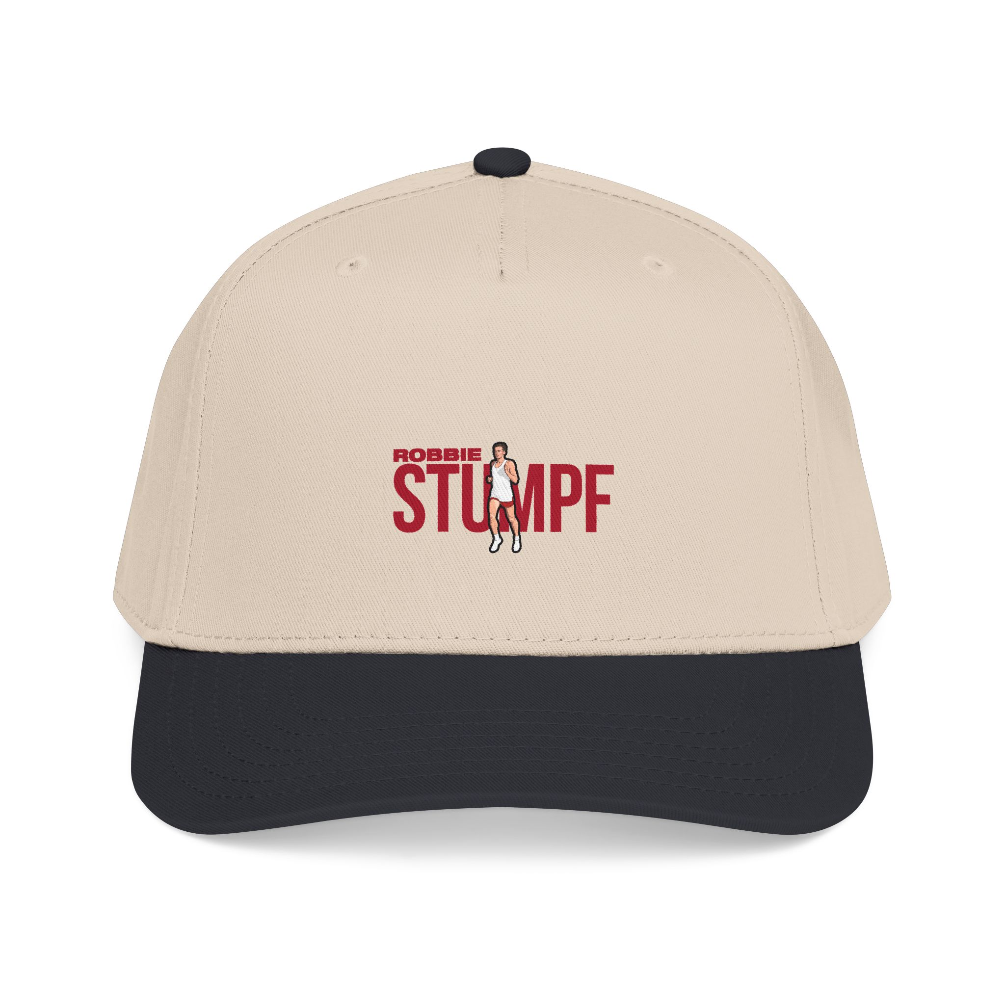 Baseball Cap — character_player_name in Black / Natural