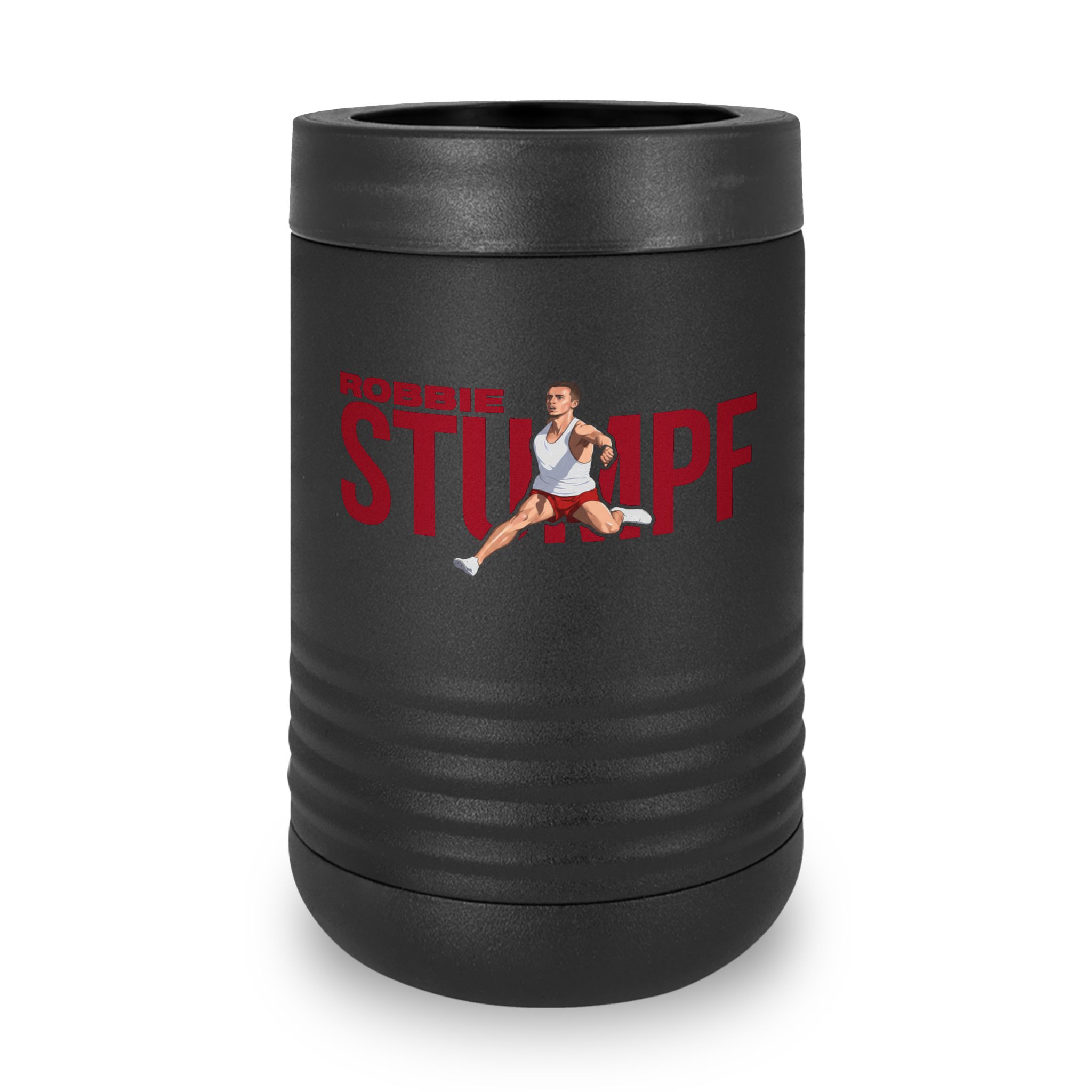 Stainless Can Cooler — character_player_name in Black