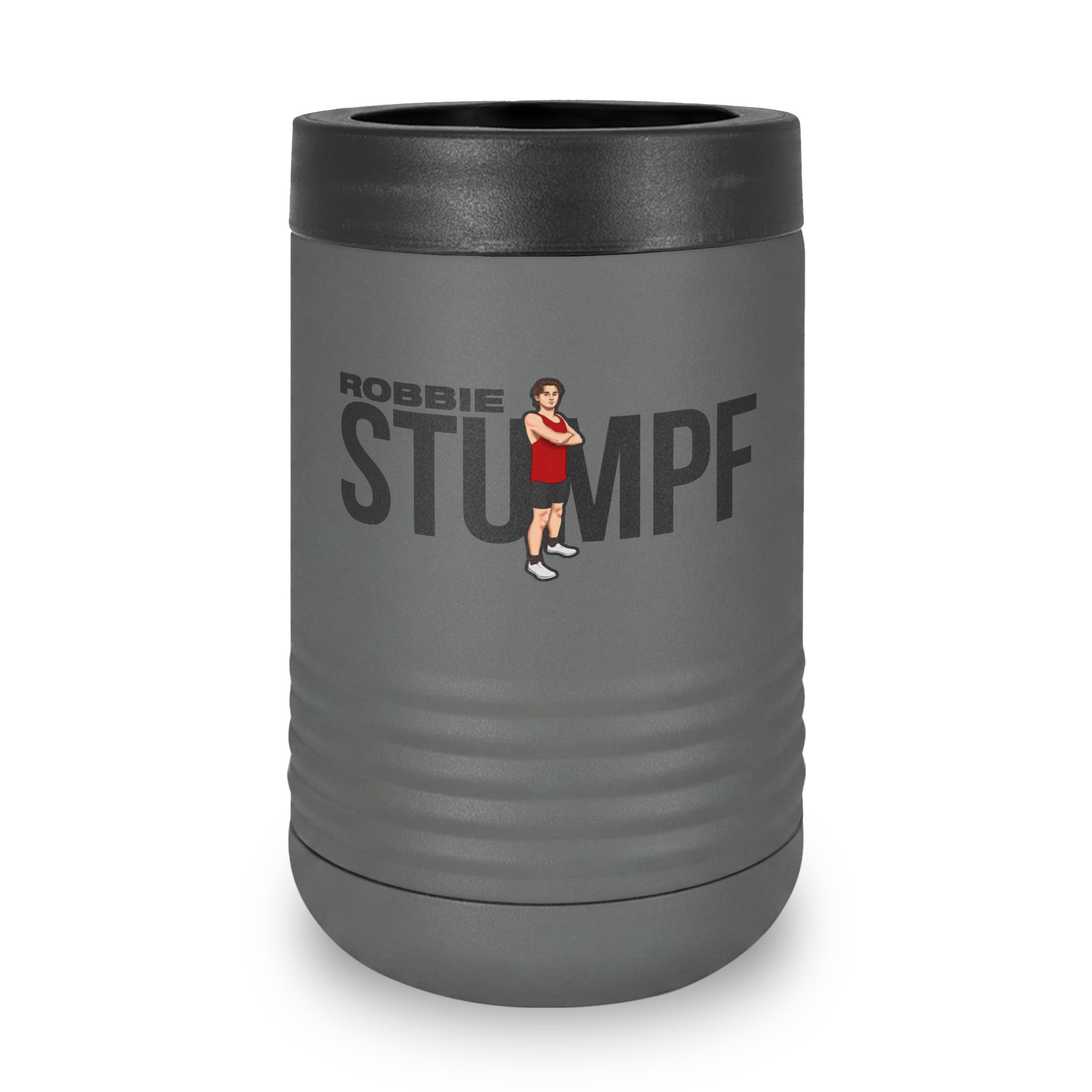 Stainless Can Cooler — character_player_name in Grey