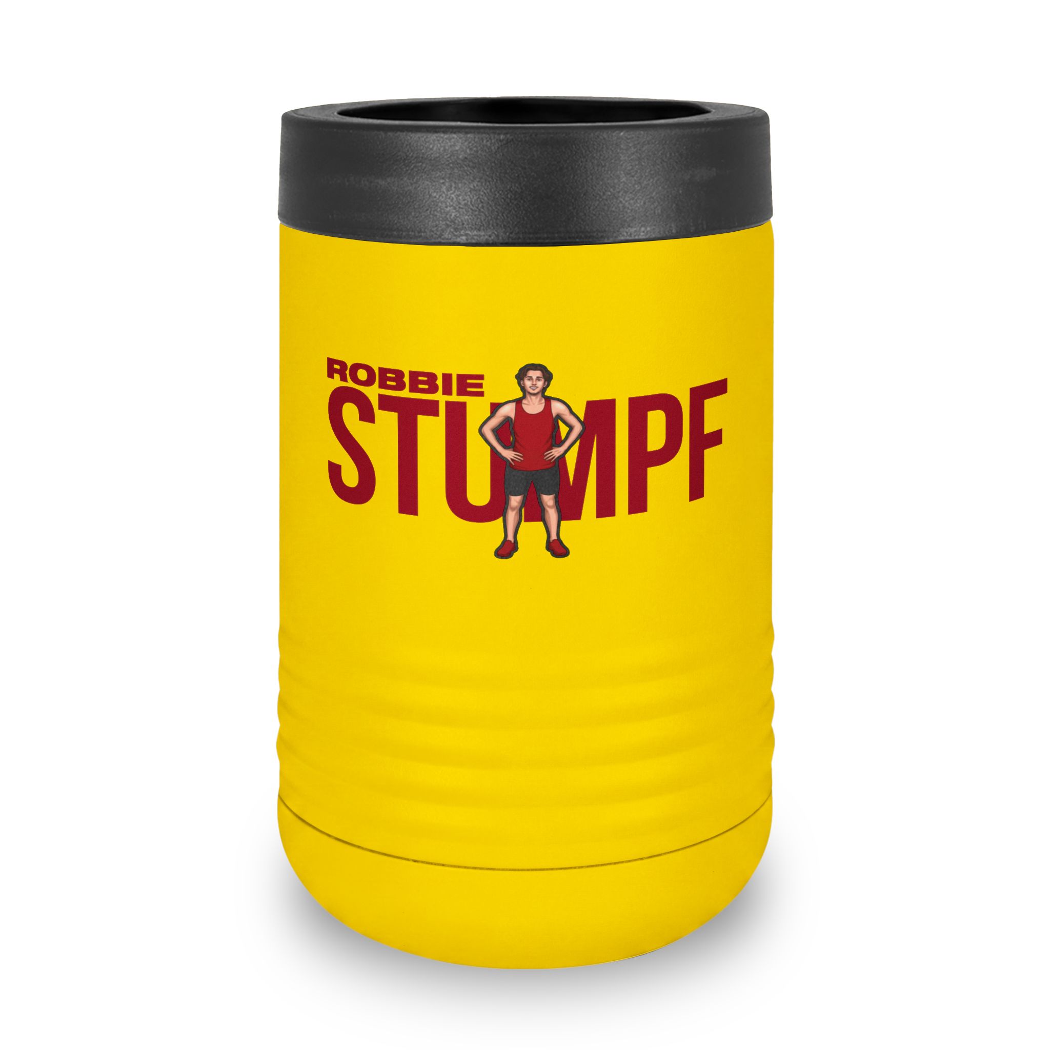 Stainless Can Cooler — character_player_name in Yellow