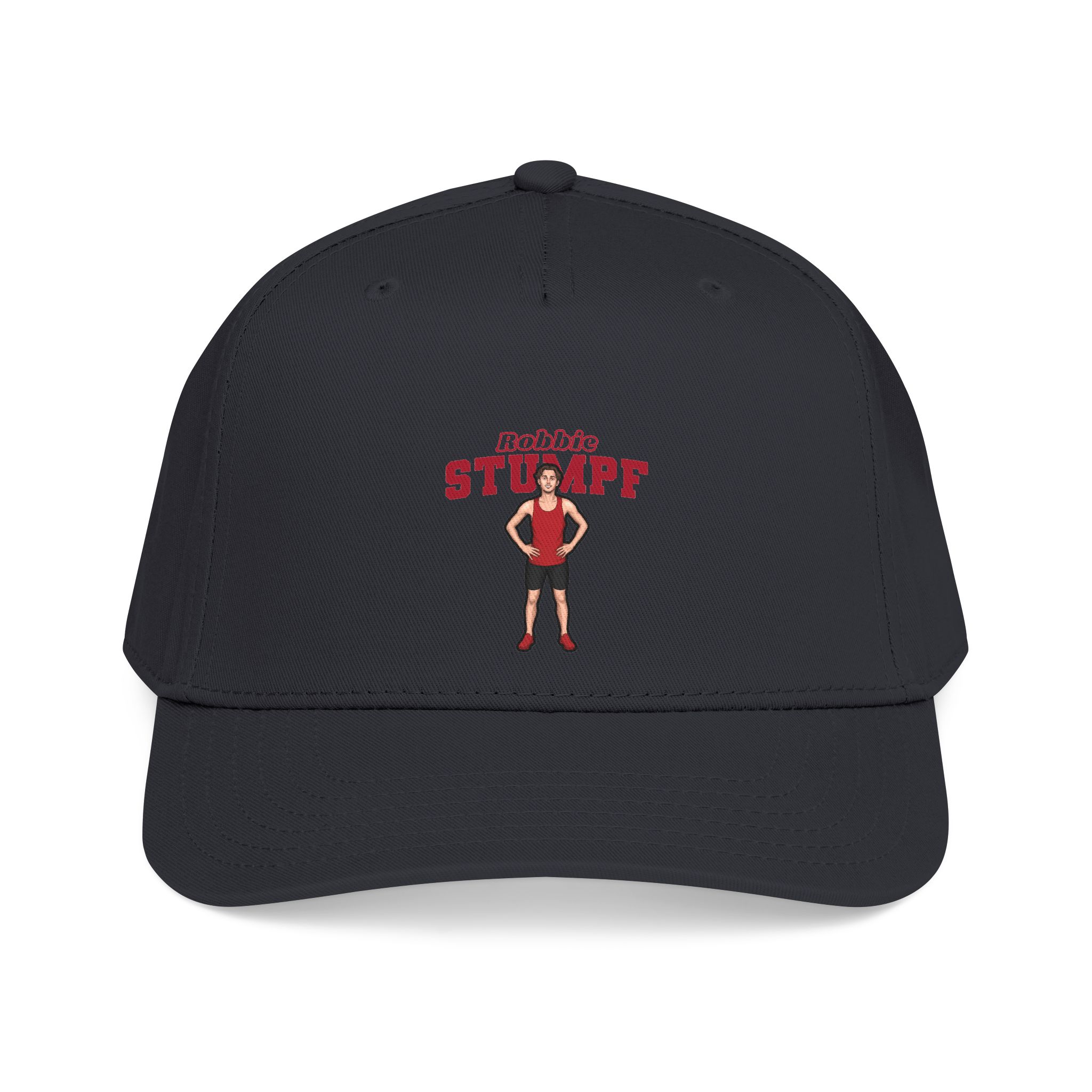 Baseball Cap — character_name_arch in Black