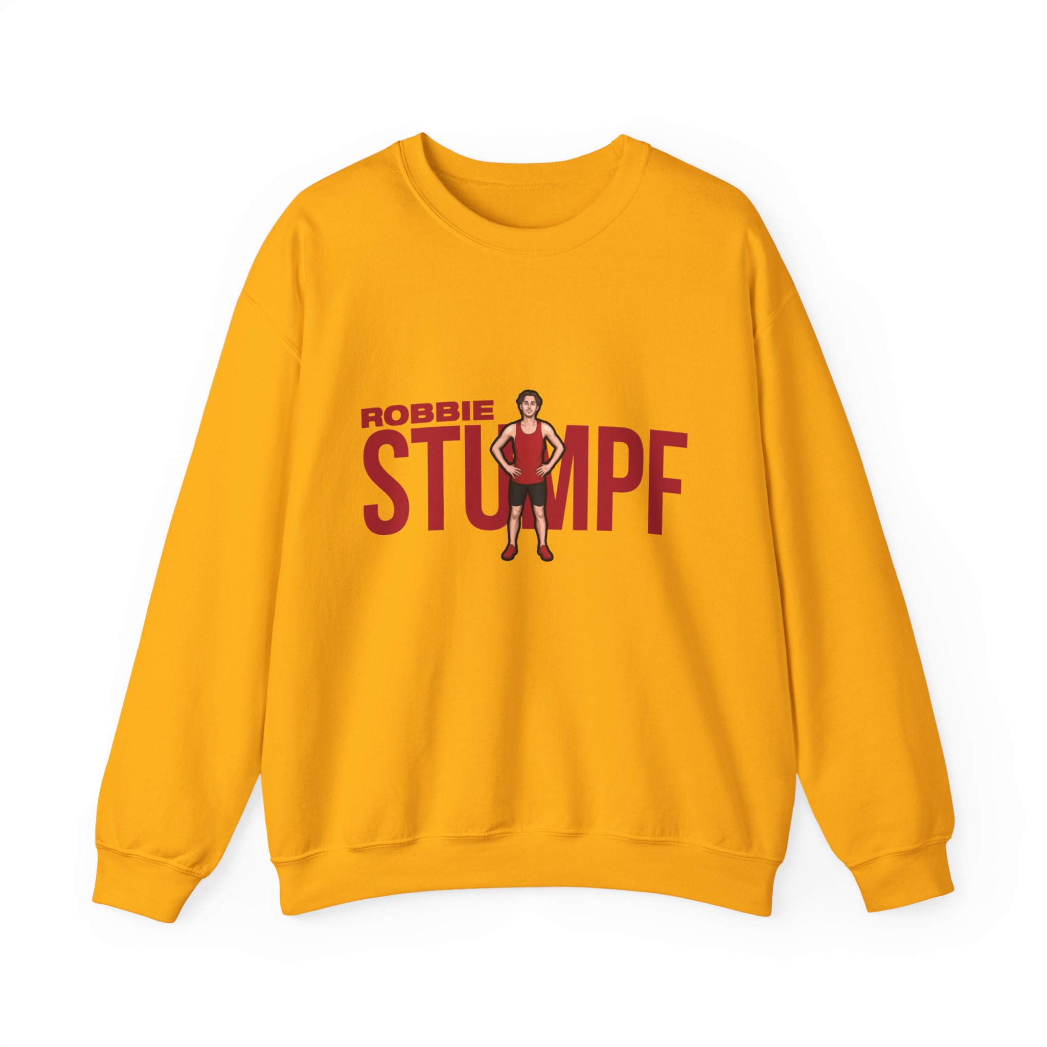 Crewneck Sweatshirt — character_player_name in Gold