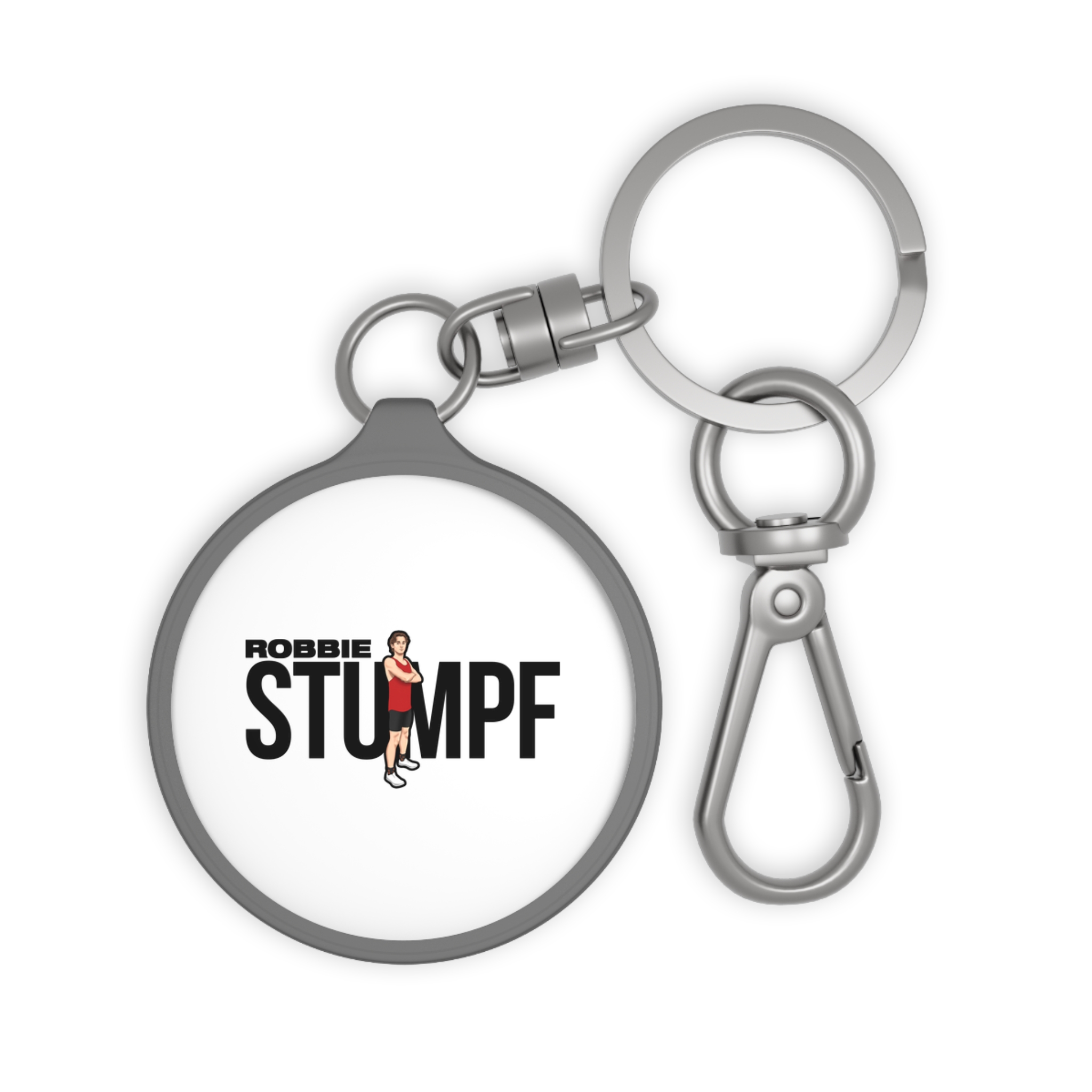 Keychain — character_player_name in Grey