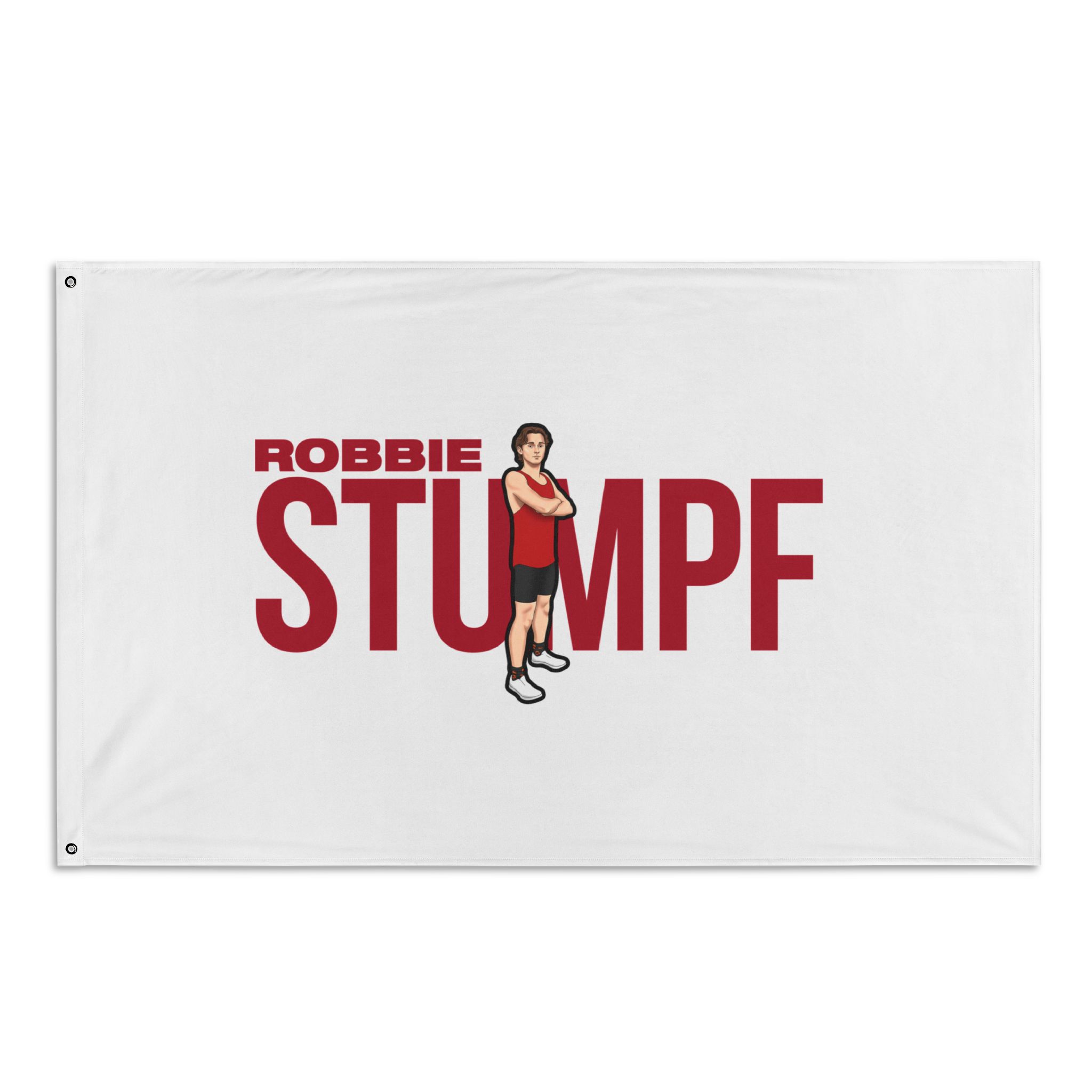 Flag (35 × 56 in) — character_player_name in Classic