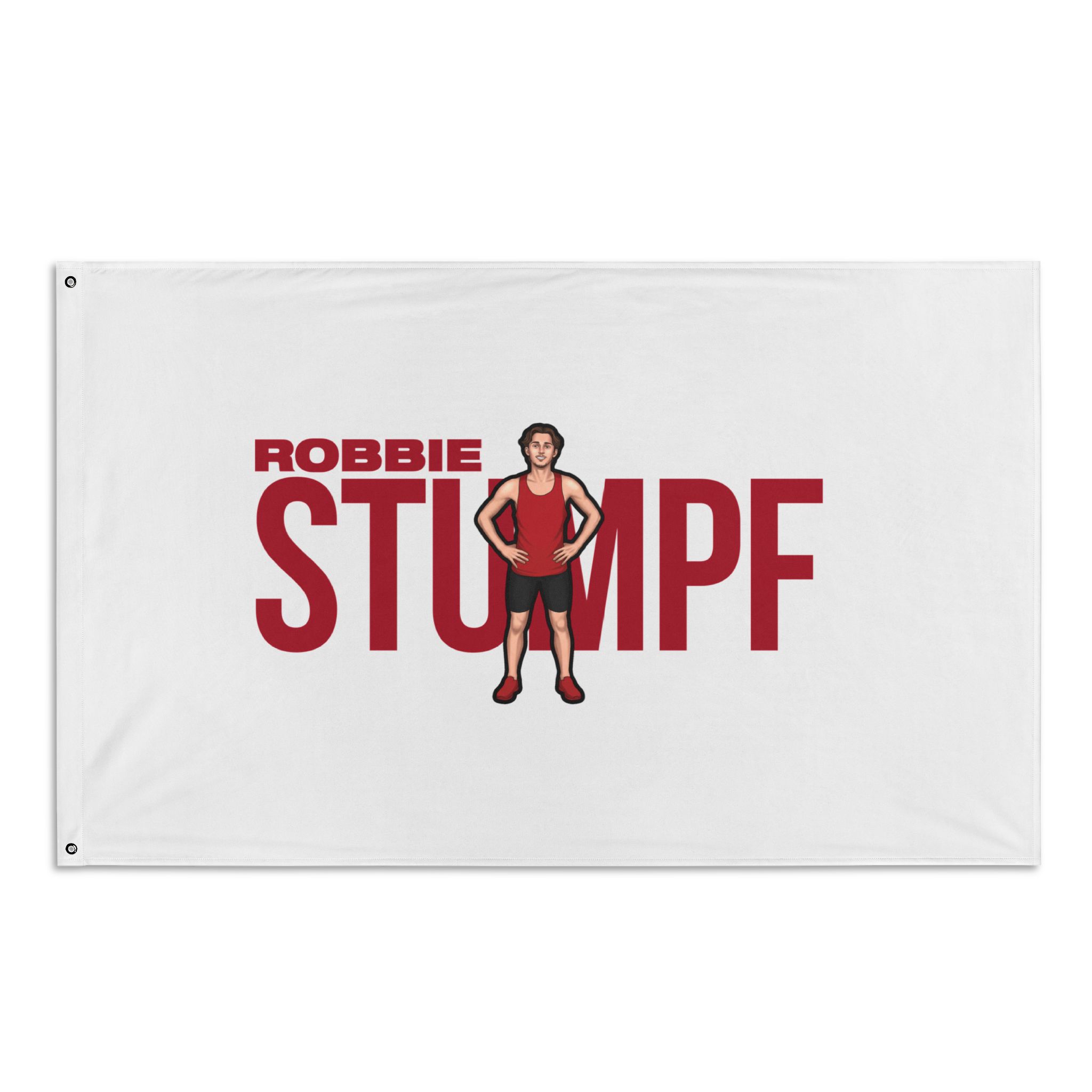 Flag (35 × 56 in) — character_player_name in Classic