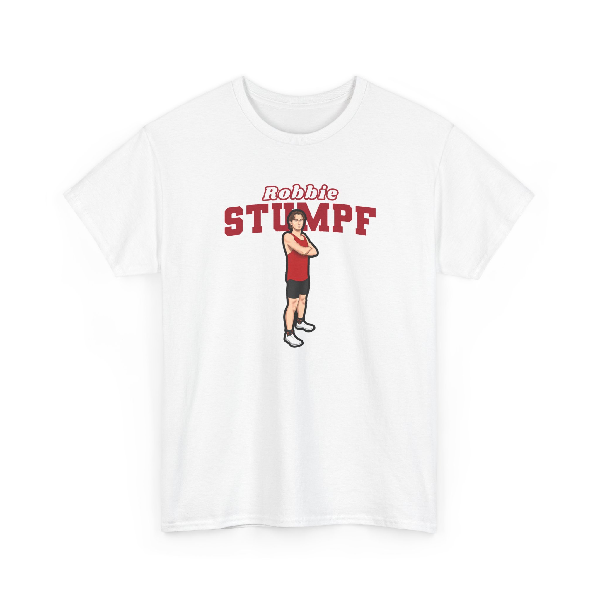 Tee — character_name_arch in White