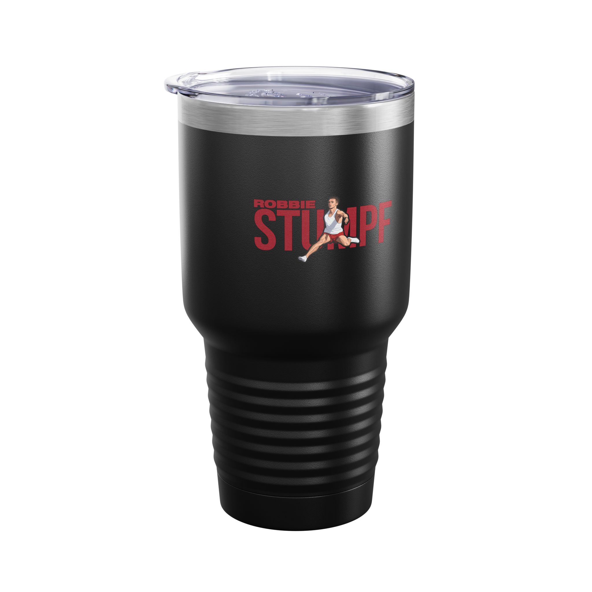 30oz Tumbler — character_player_name in Black