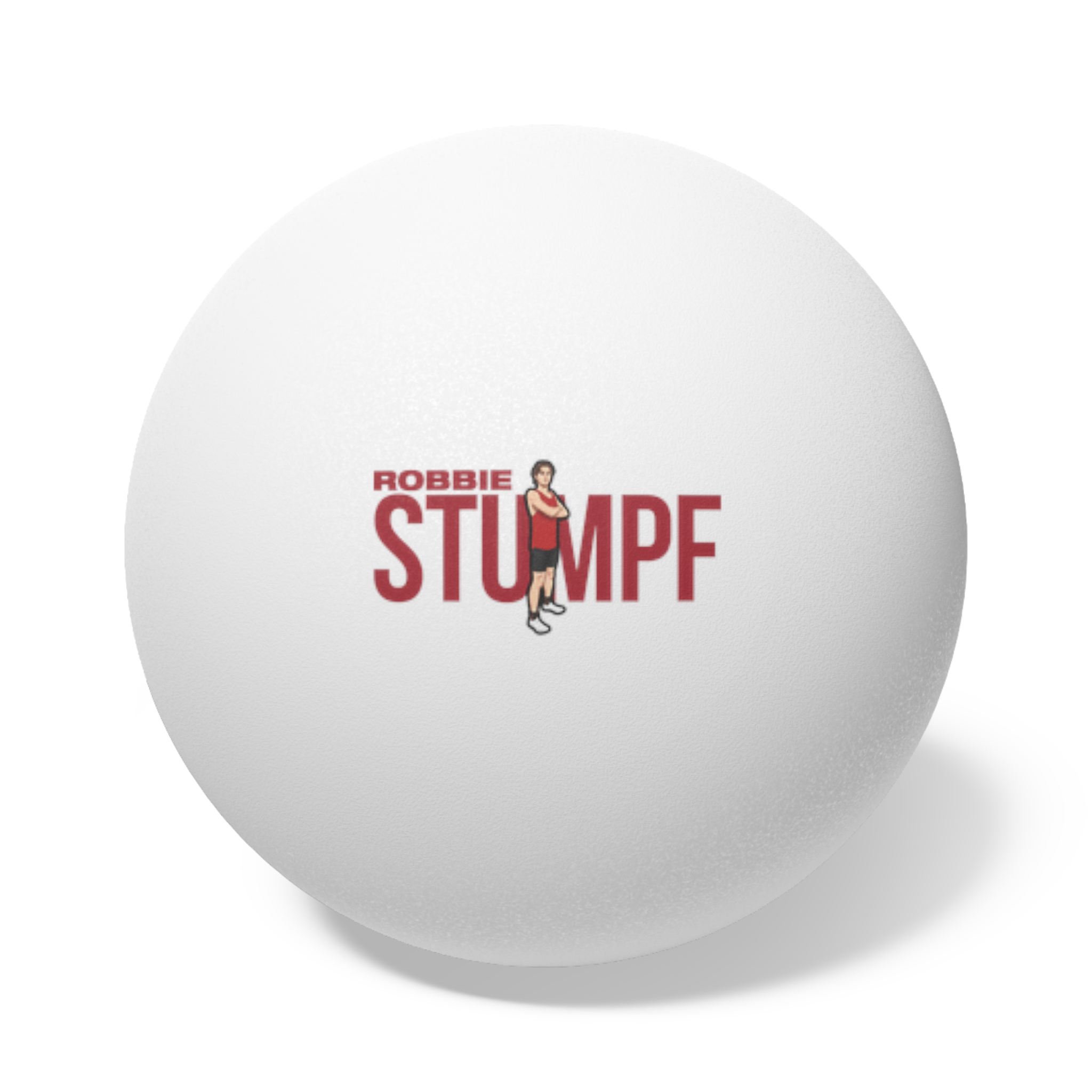 Ping Pong Balls, 6 pcs — character_player_name in White