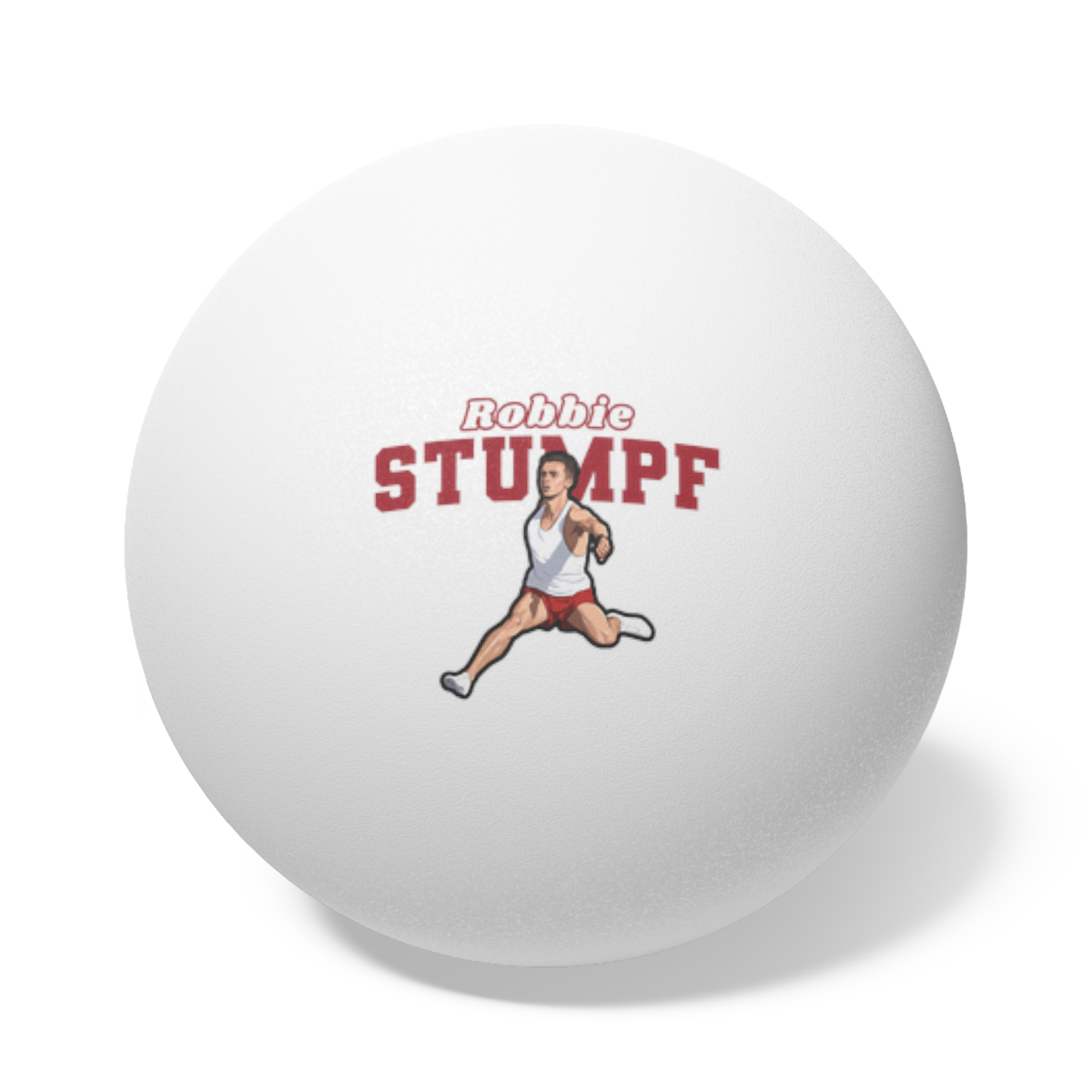 Ping Pong Balls, 6 pcs — character_name_arch in White