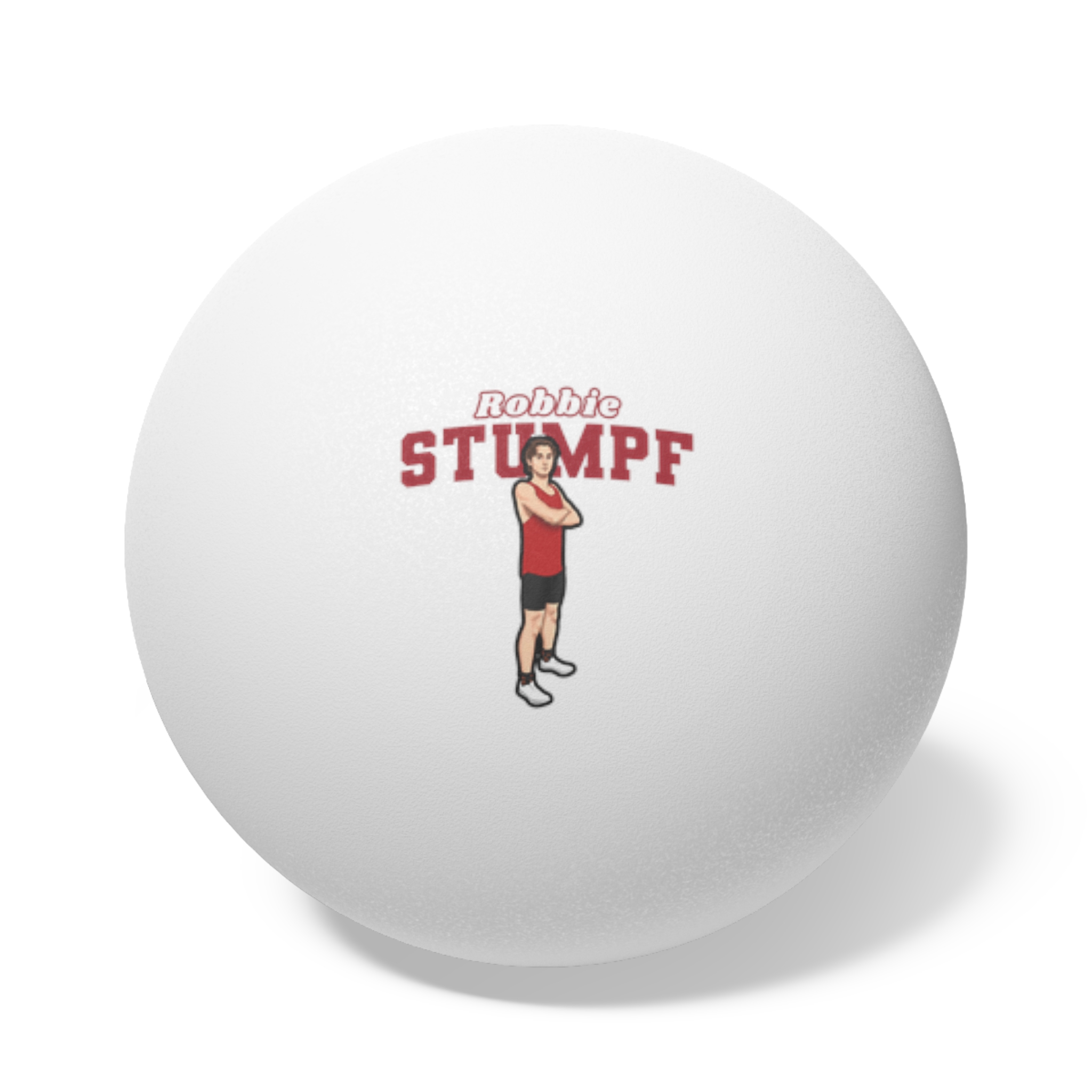 Ping Pong Balls, 6 pcs — character_name_arch in White