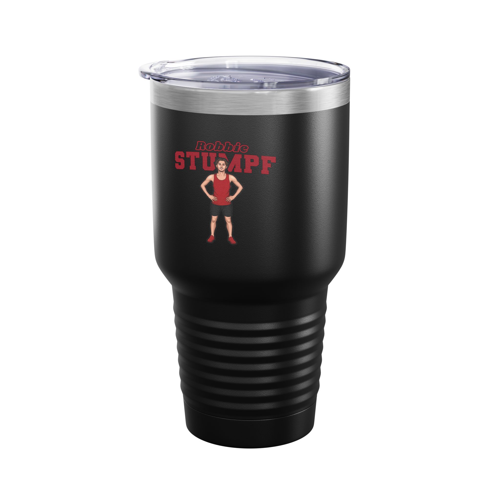 30oz Tumbler — character_name_arch in Black