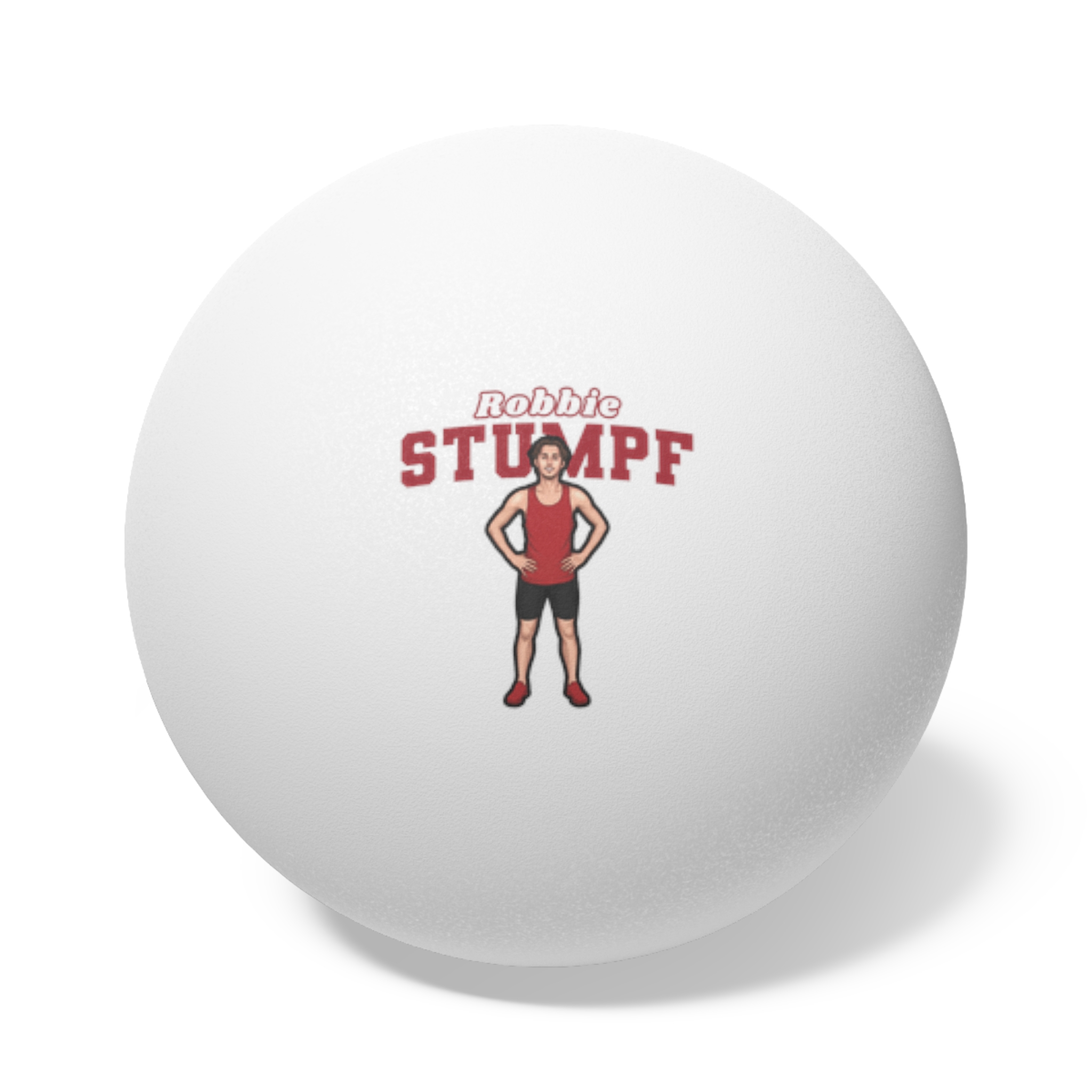 Ping Pong Balls, 6 pcs — character_name_arch in White