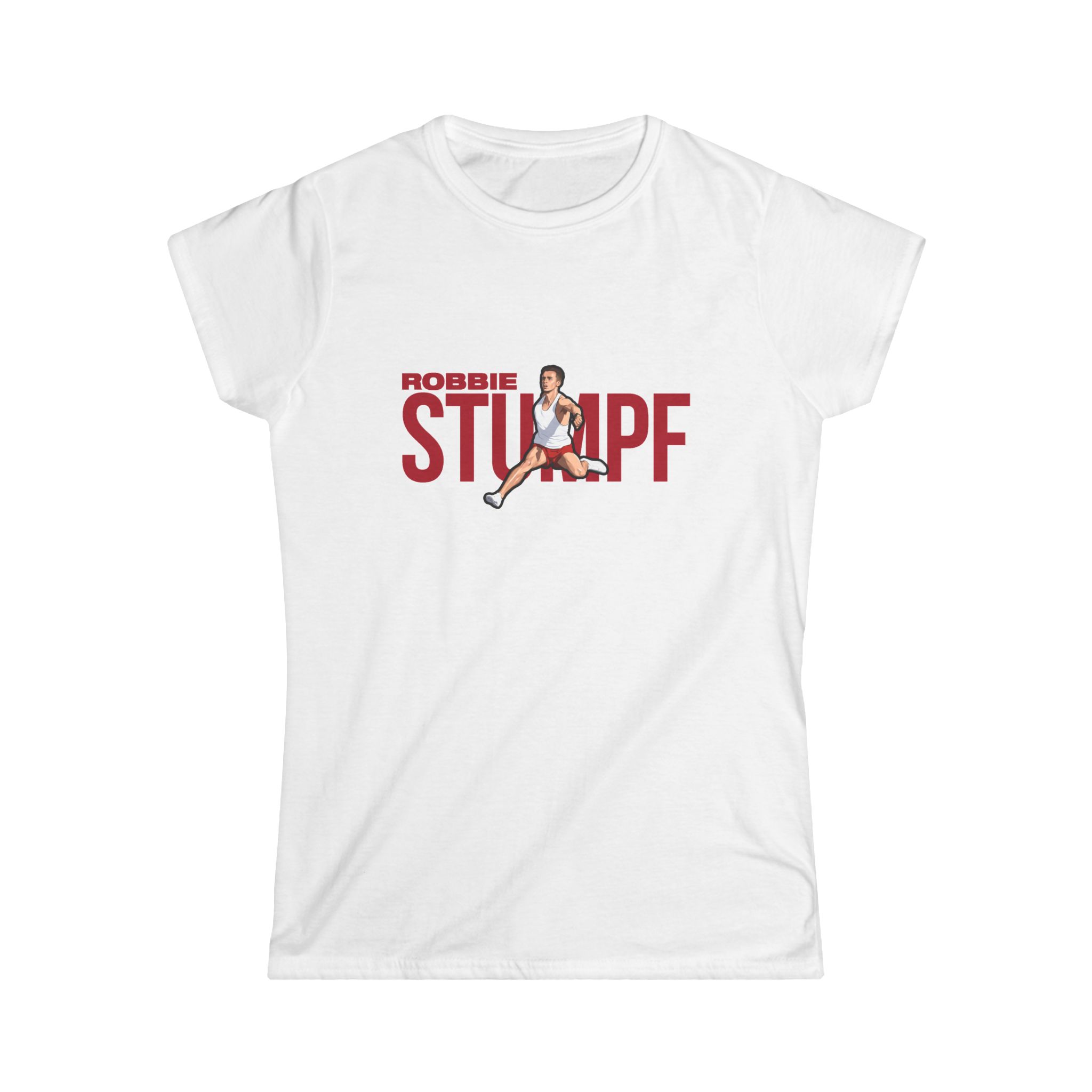 Women's Softstyle Tee — character_player_name in White