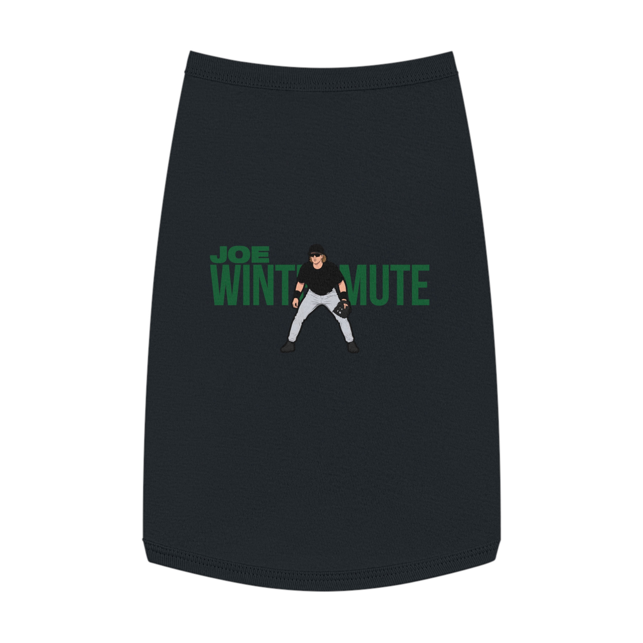 Pet Tank Top — character_player_name in Black