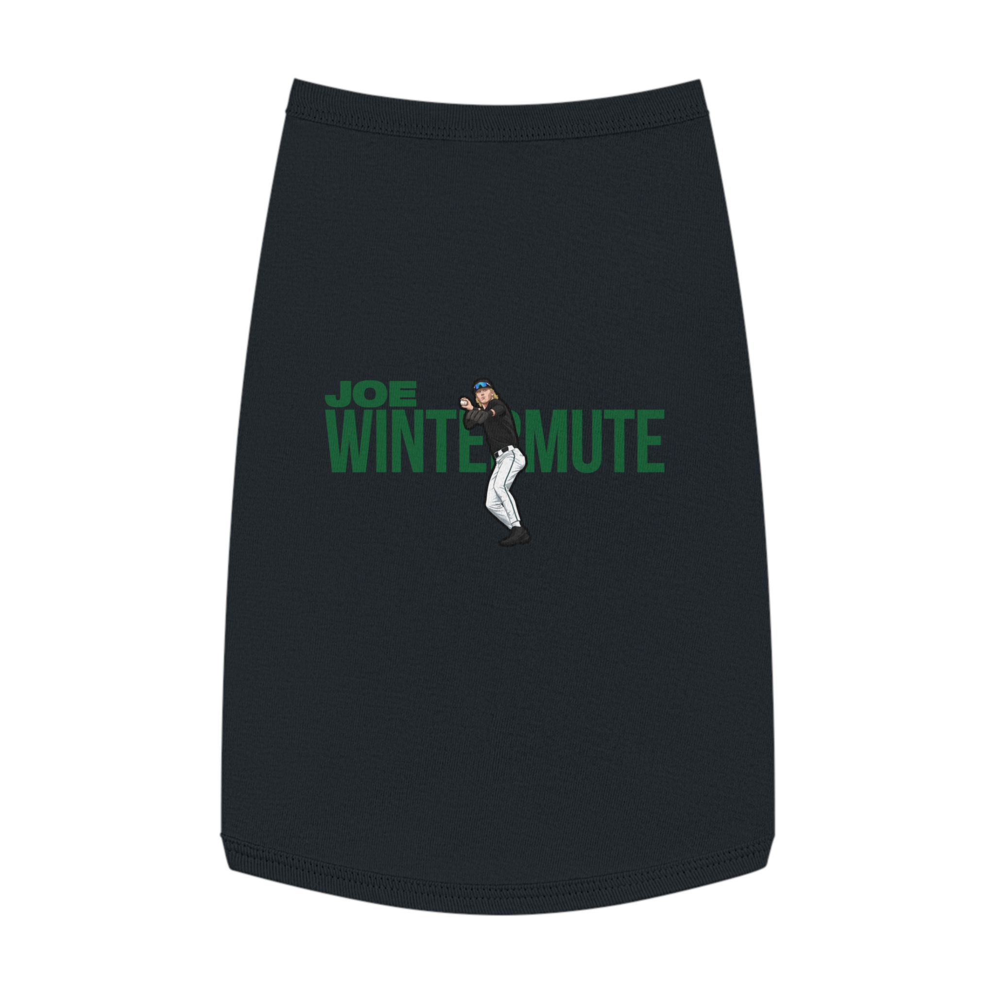 Pet Tank Top — character_player_name in Black