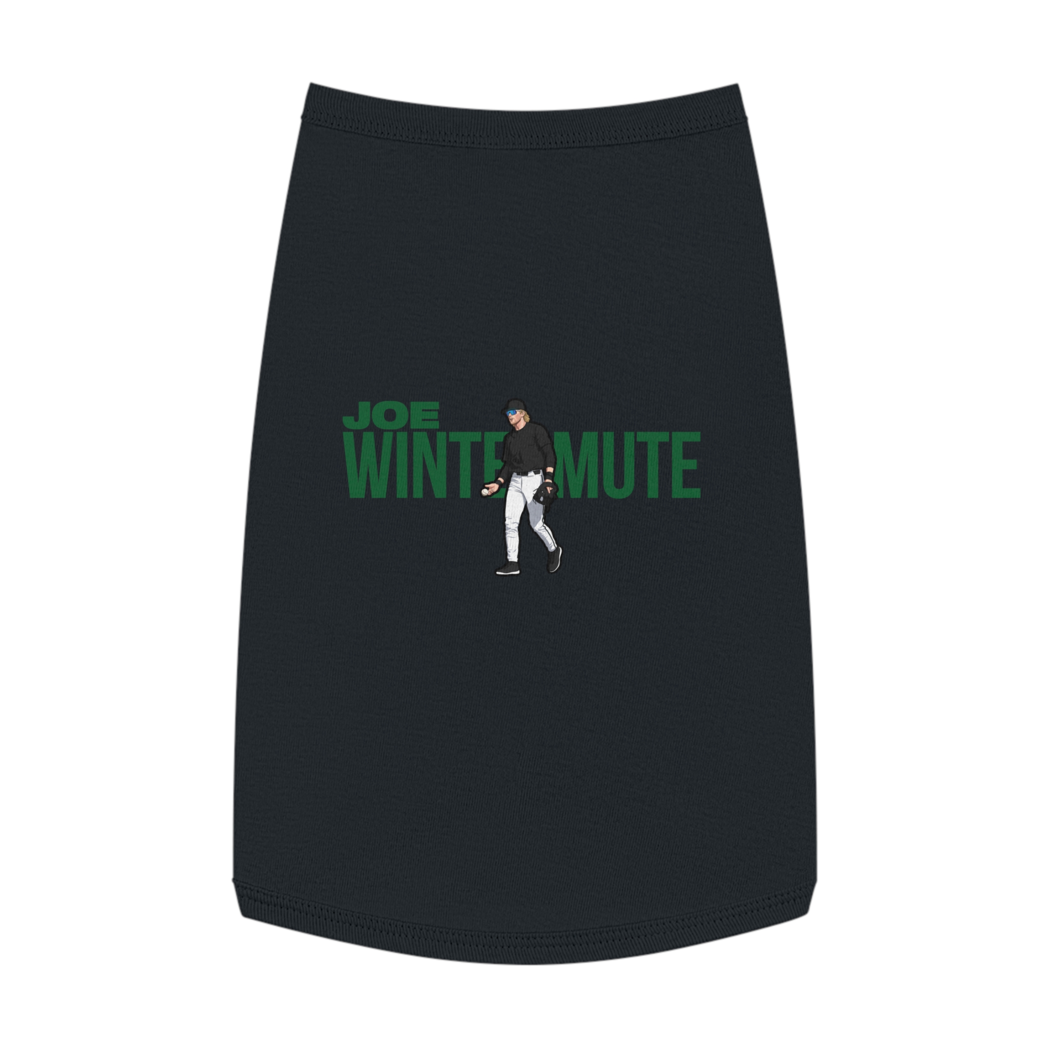 Pet Tank Top — character_player_name in Black