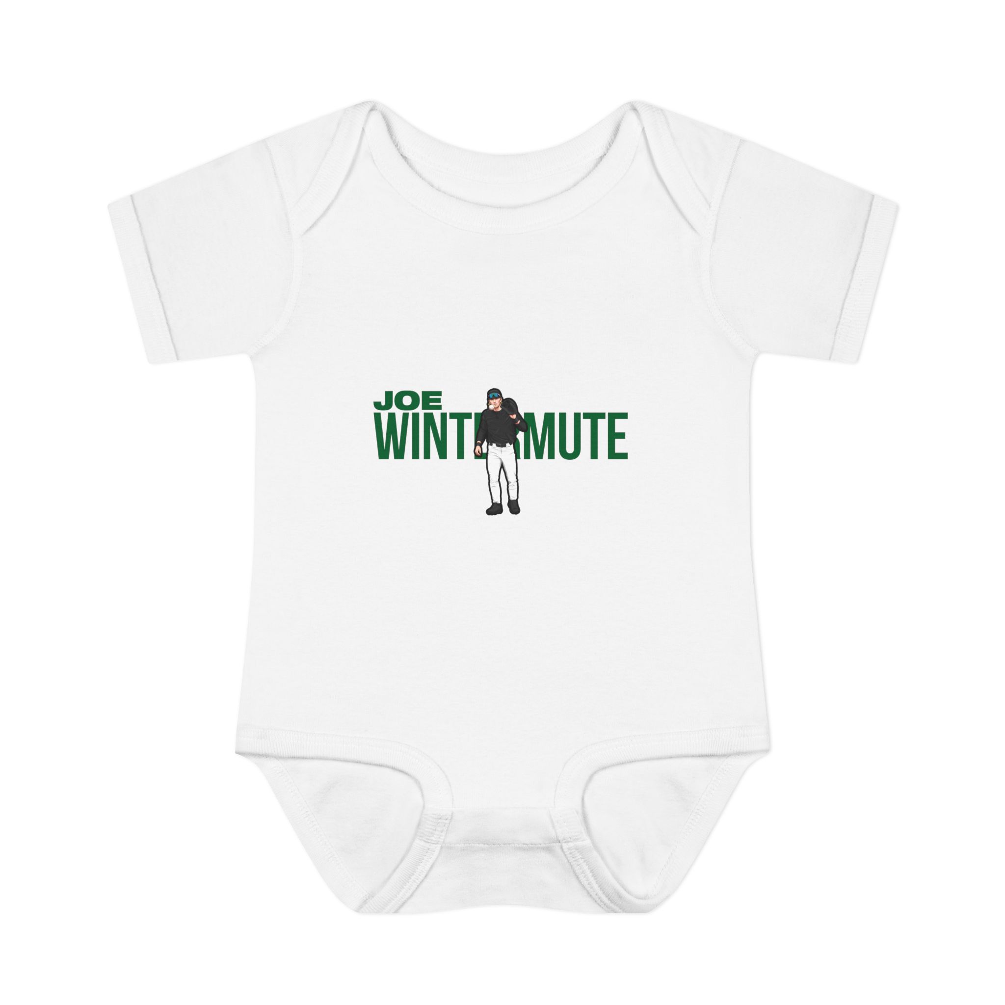 Baby Onesie — character_player_name in White