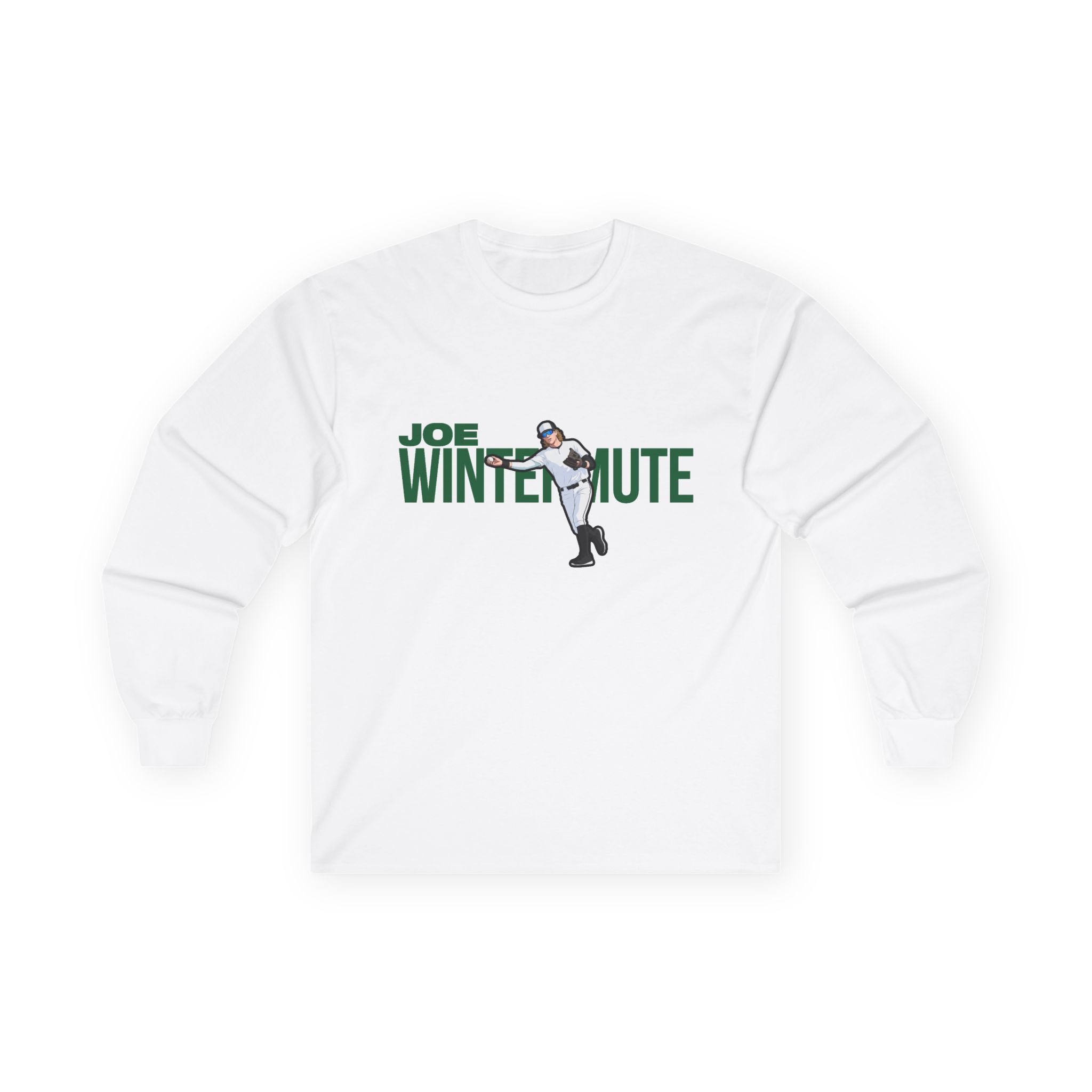 Long Sleeve Tee — character_player_name in White