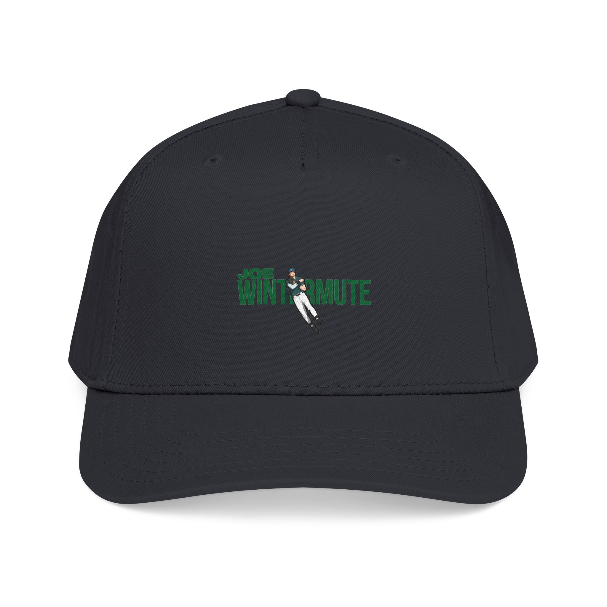 Baseball Cap — character_player_name in Black