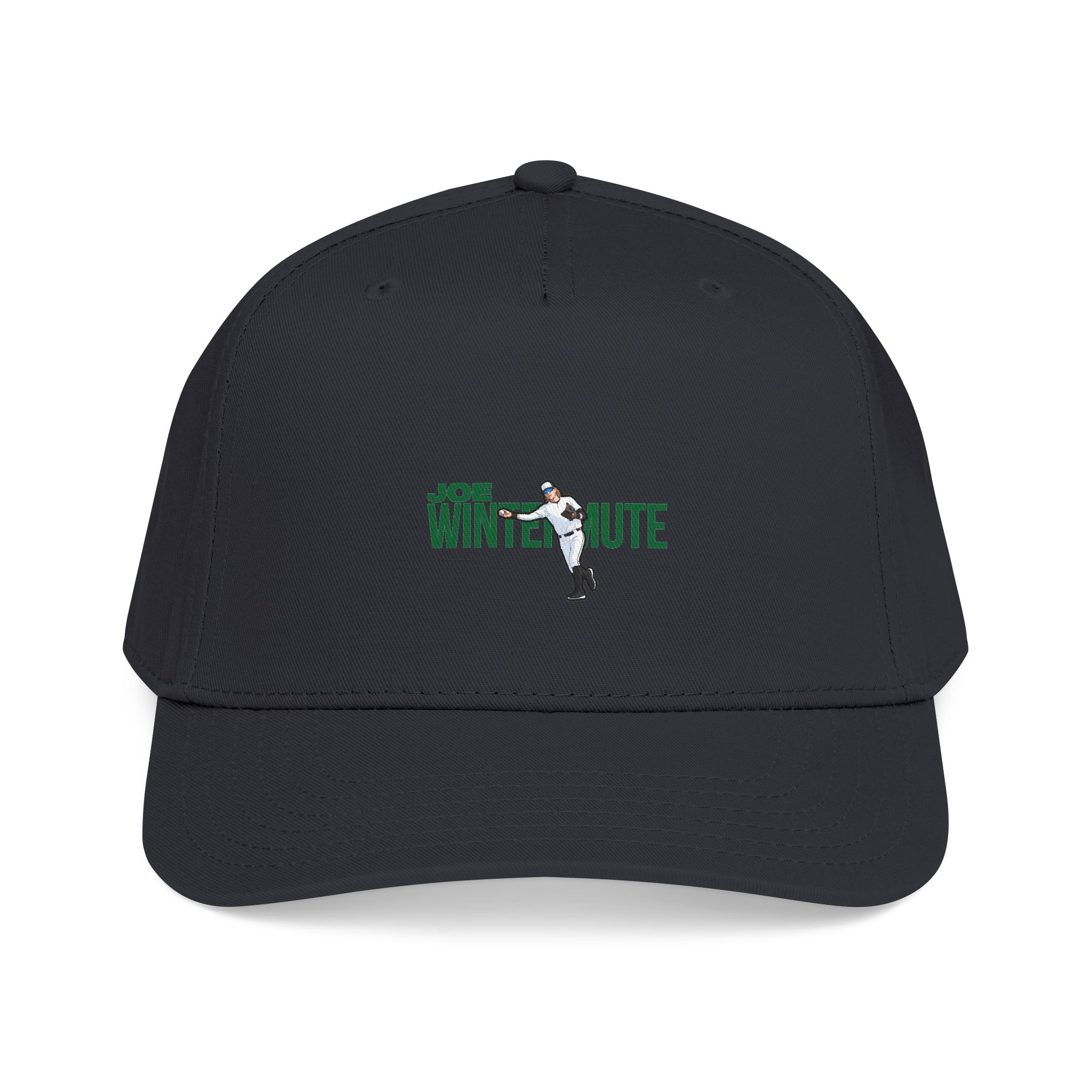 Baseball Cap — character_player_name in Black